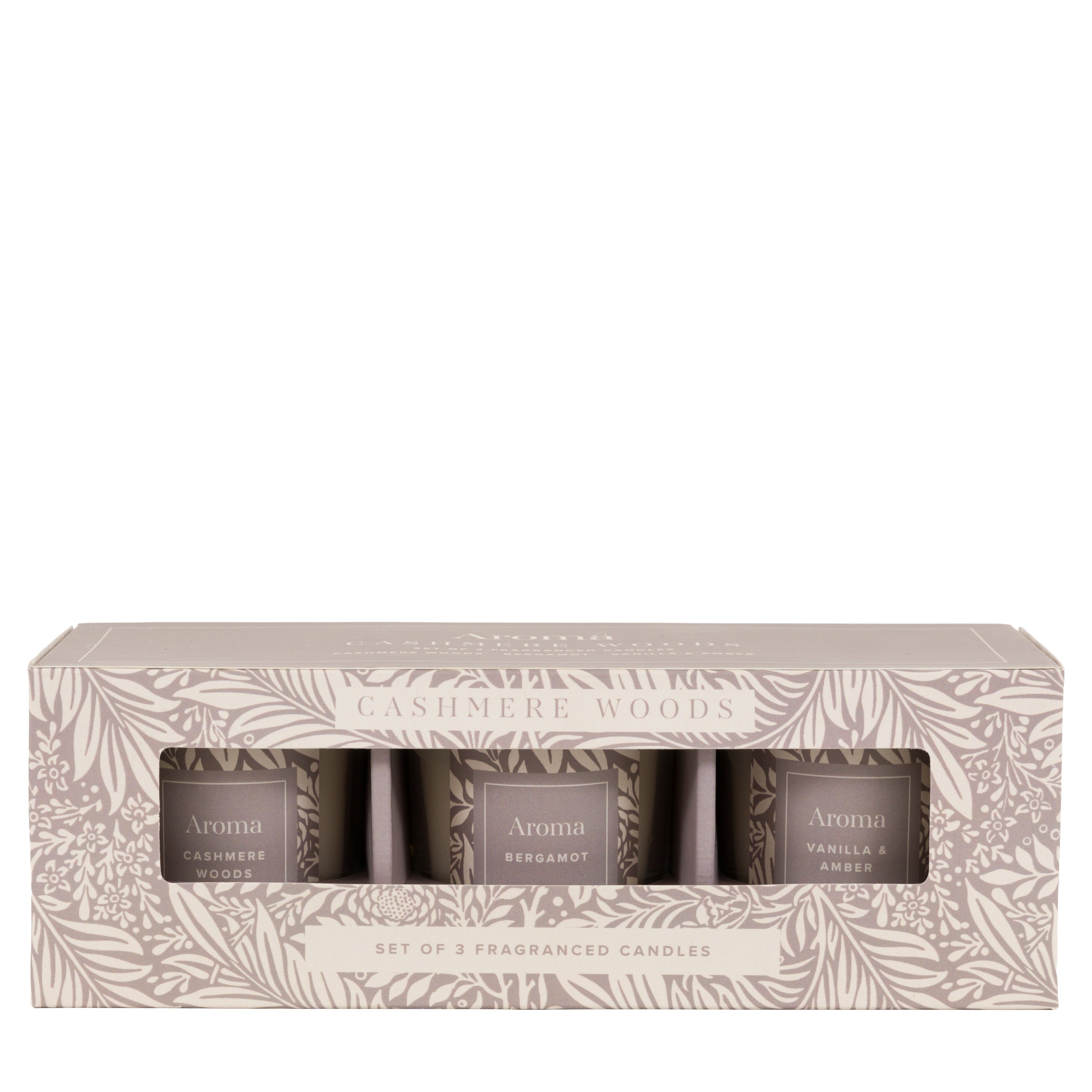 Cashmere Woods Candles Set of 3