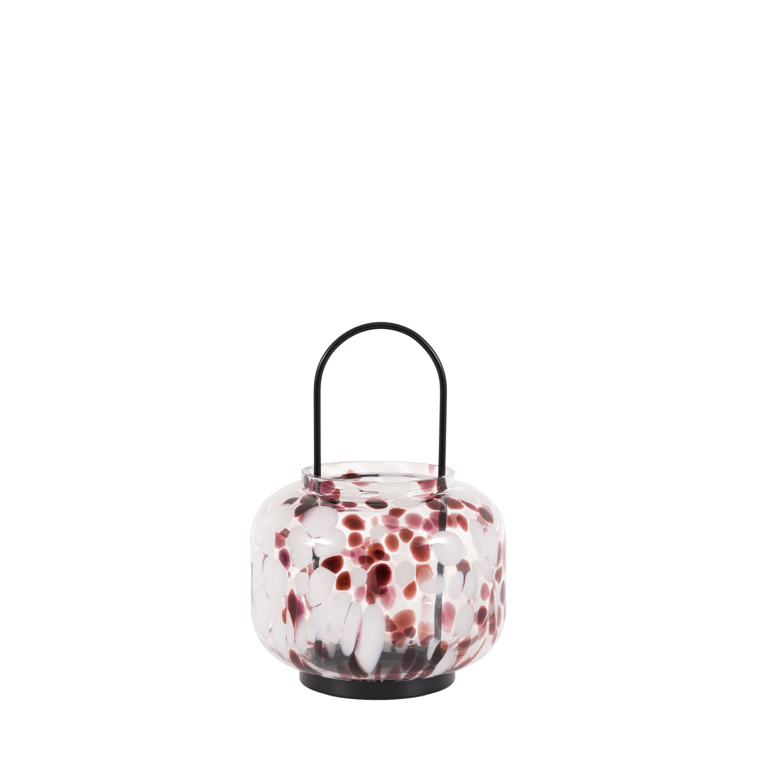 Confetti Candle Holder Brown