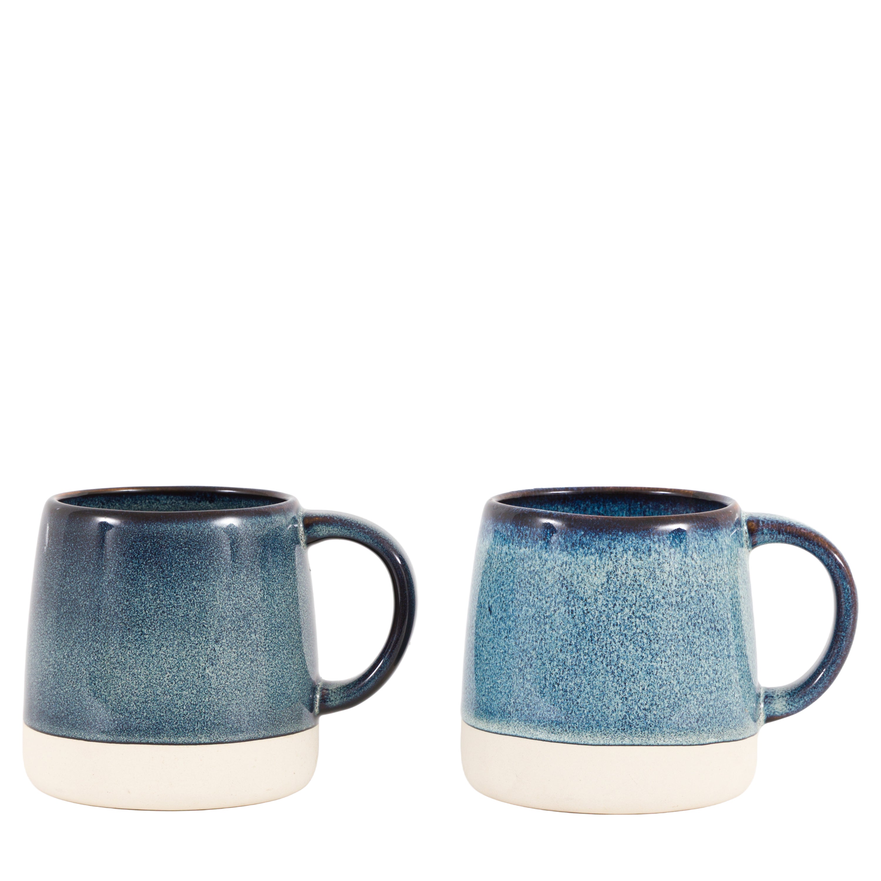 Reactive Glaze Mug Ink Blue (4pk)