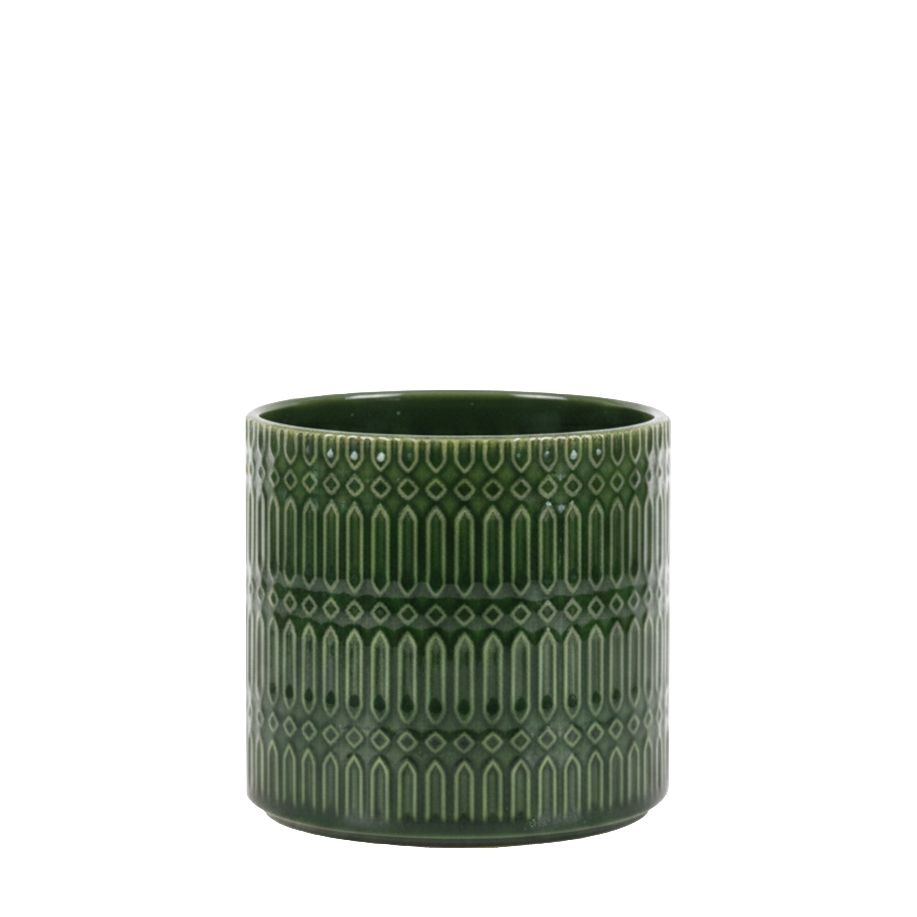 Selva Embossed Planter Olive