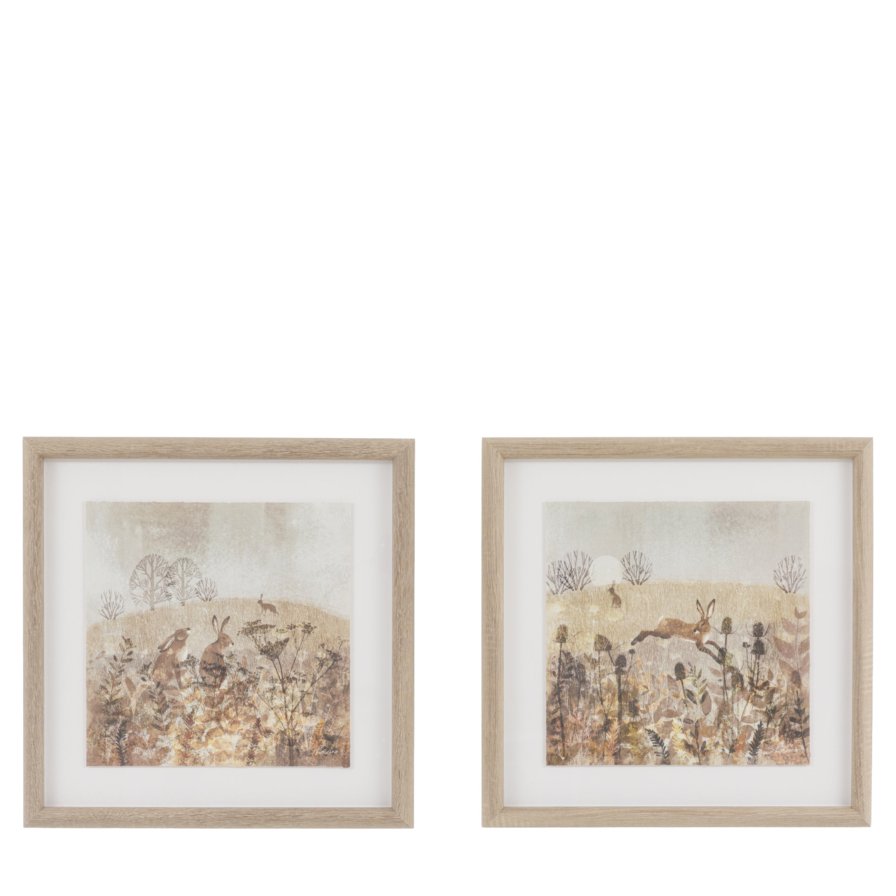 Meadow Mischief Framed Art Set of 2