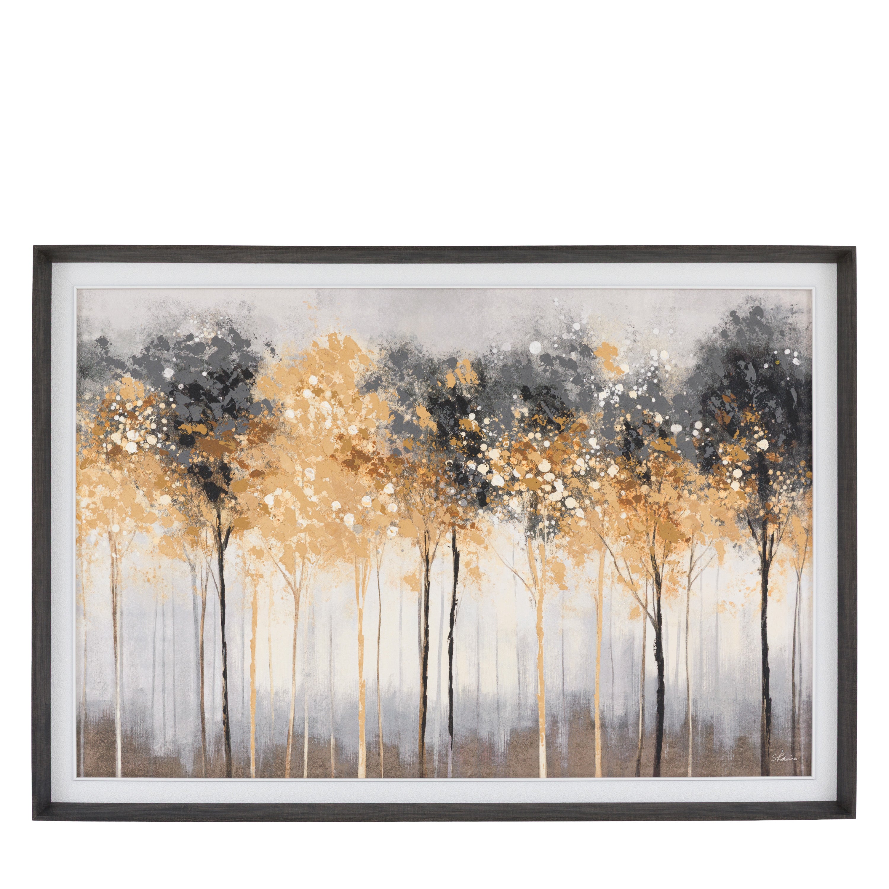 Glisten Framed Canvas
