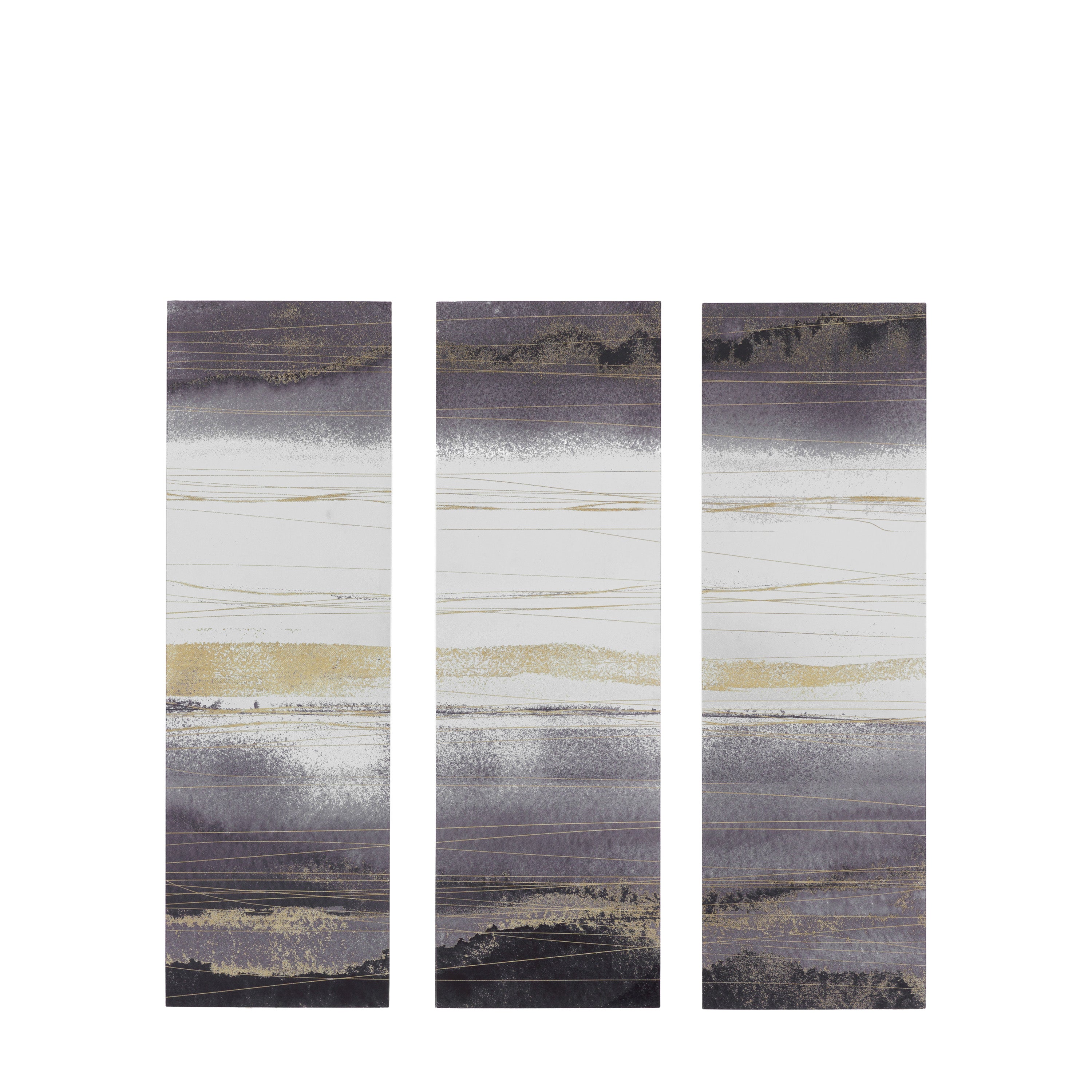 Noir Sands Triptych Art Set of 3