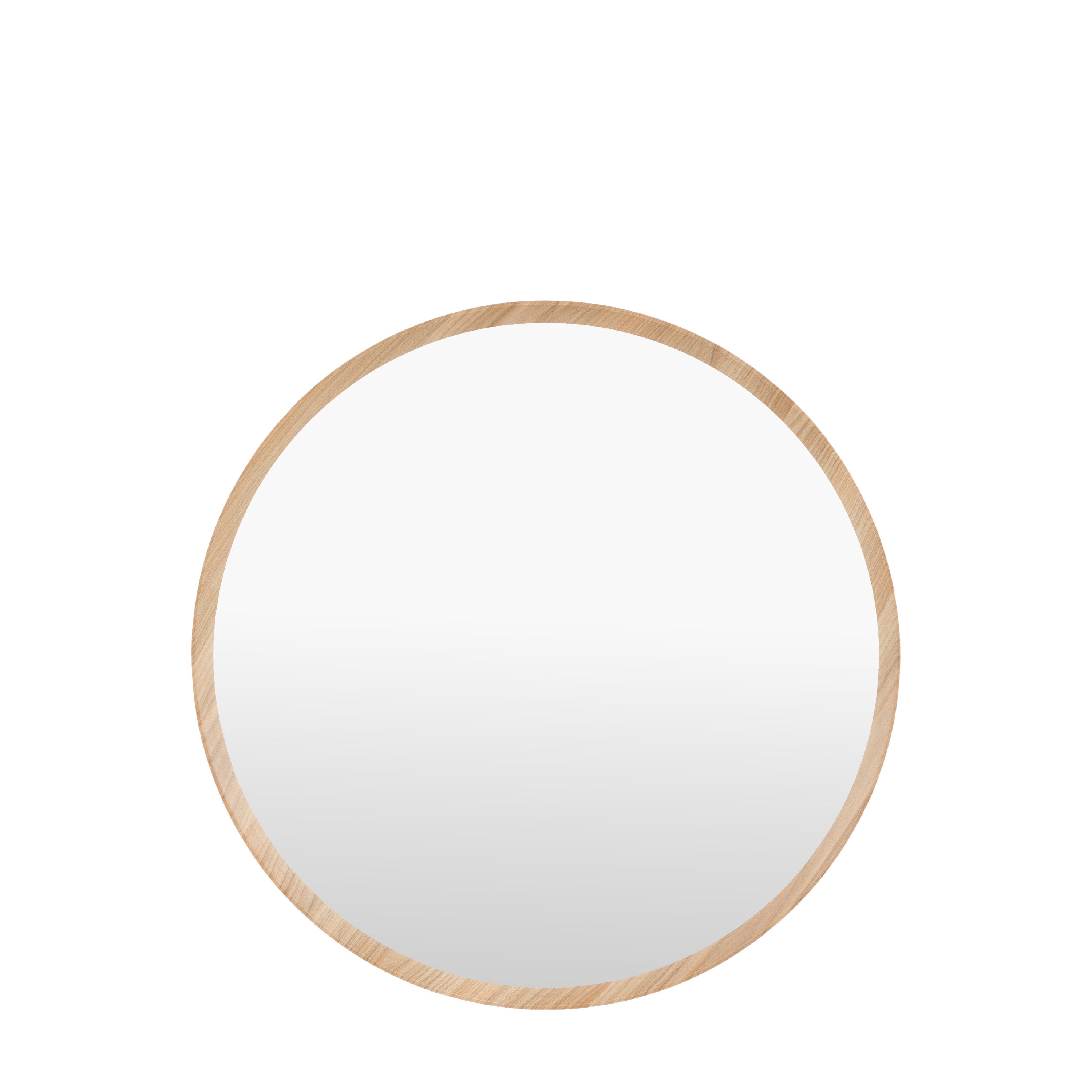 Helsinki Round Mirror Oak