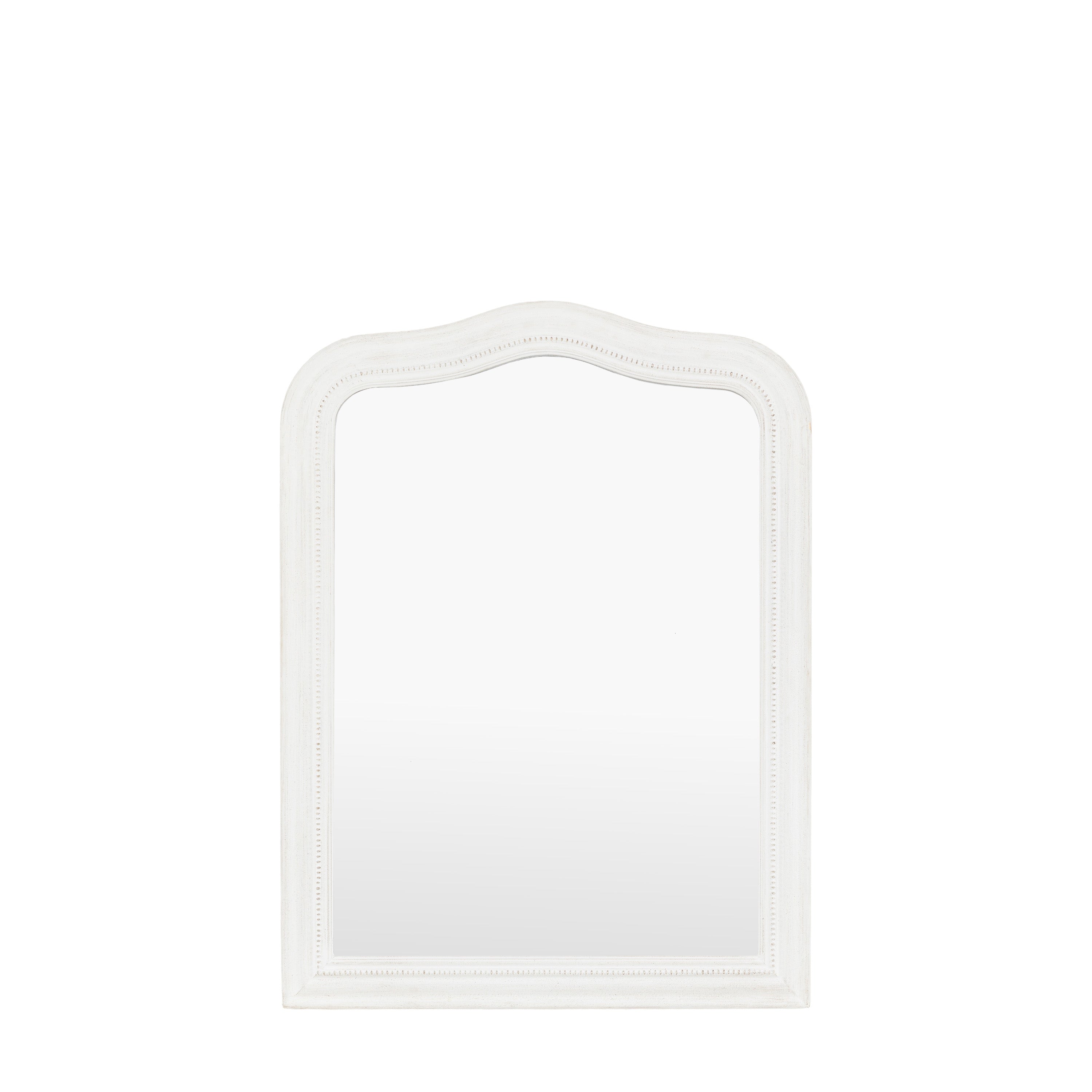 Shoreline Arch Mirror White