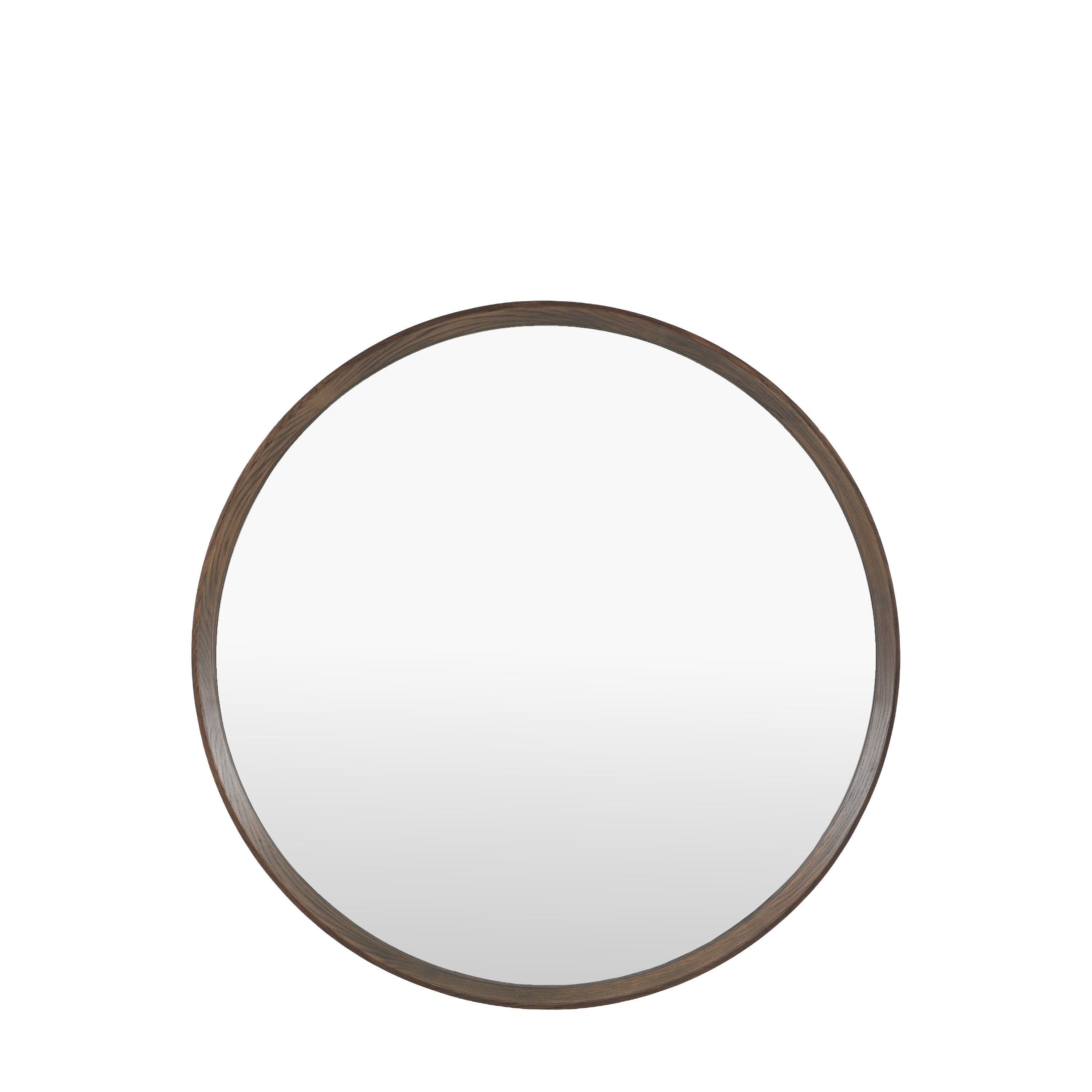 Woodstock Round Mirror Walnut
