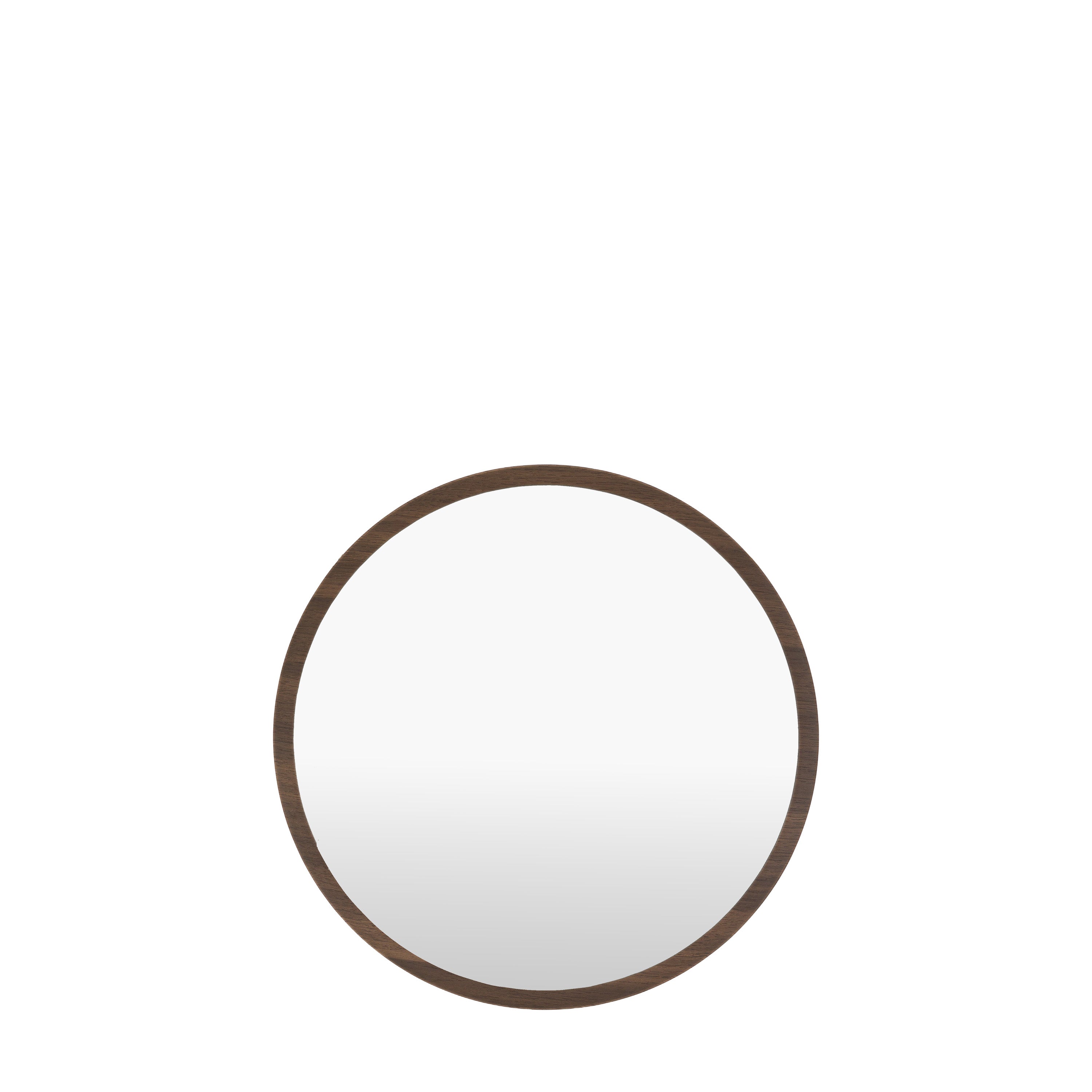 Woodstock Round Mirror Walnut
