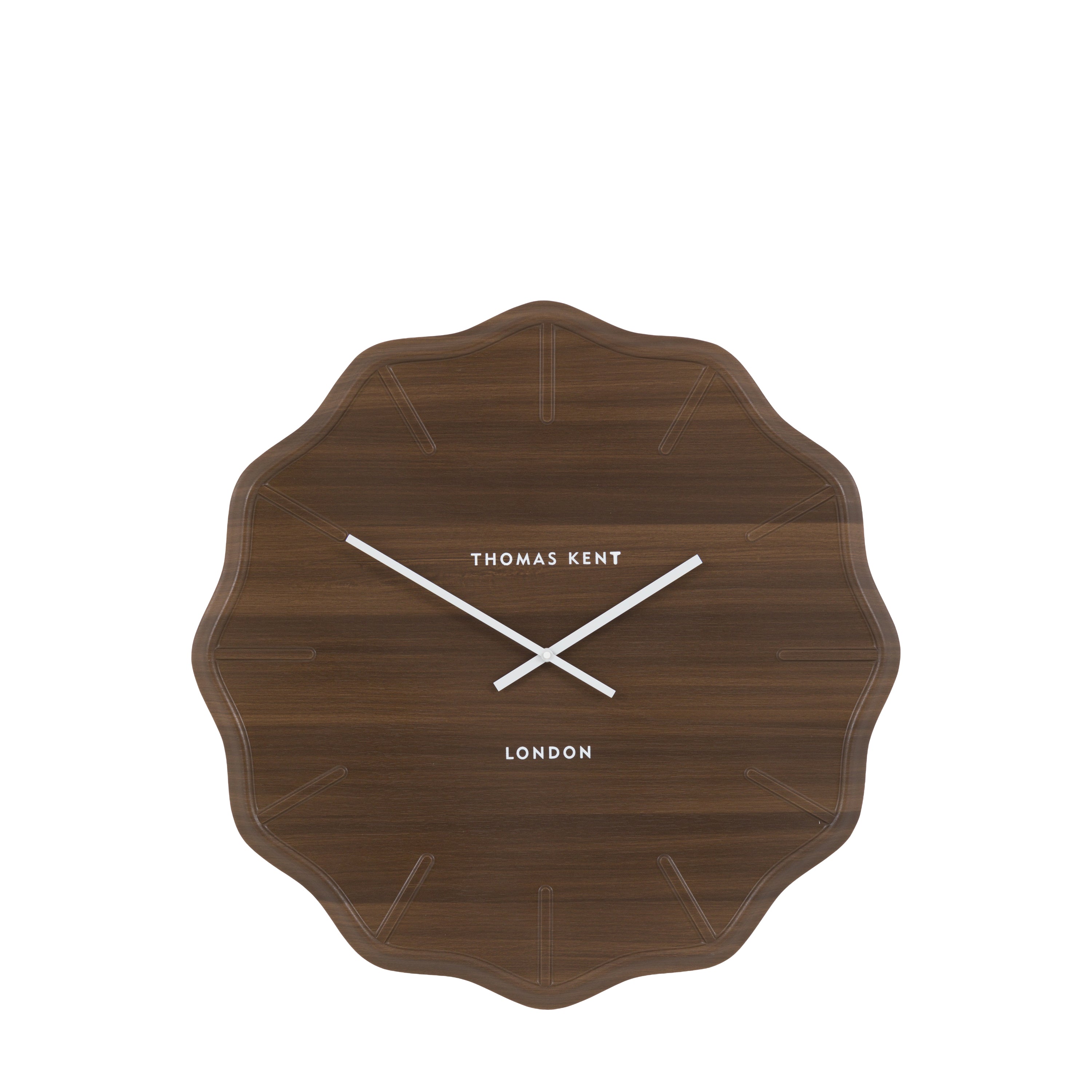 Harley Wall Clock Dark Cedar 71cm