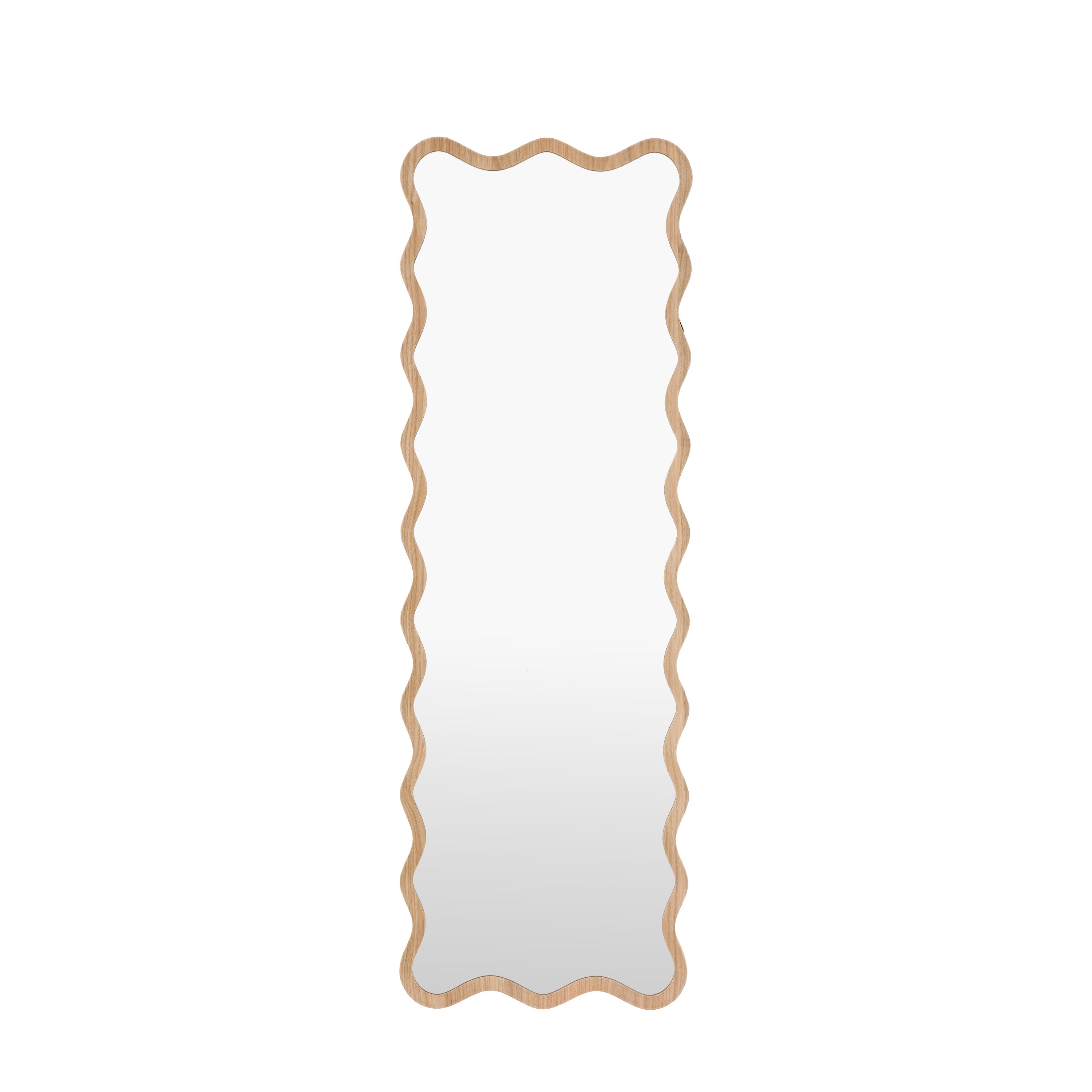 Wiggle Leaner Mirror Oak