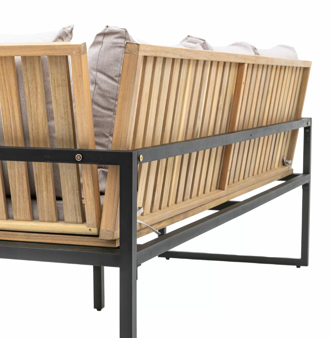 Fabia 8-Seater Outdoor Corner Dining Set – Entertain in Style This Summer