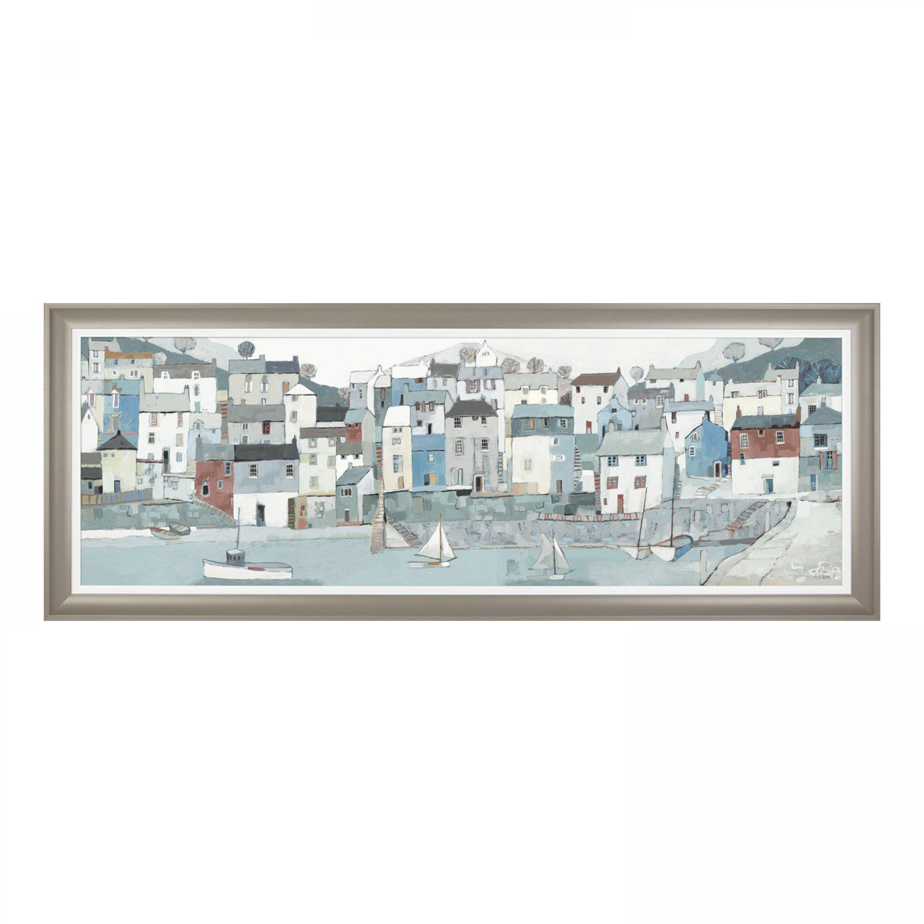 Shoreline Framed Canvas