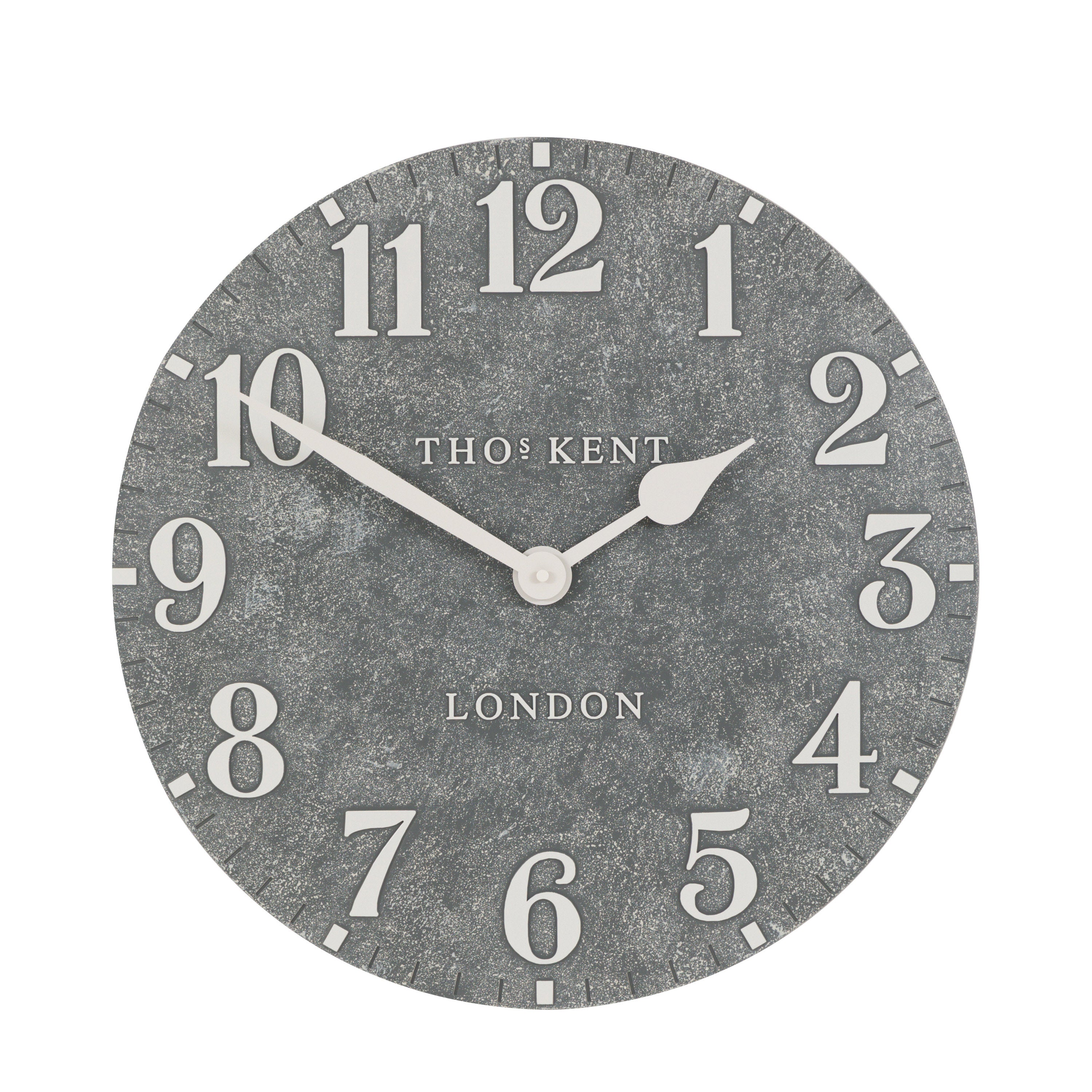 Outdoor Wall Clock Arabic Cement 20in