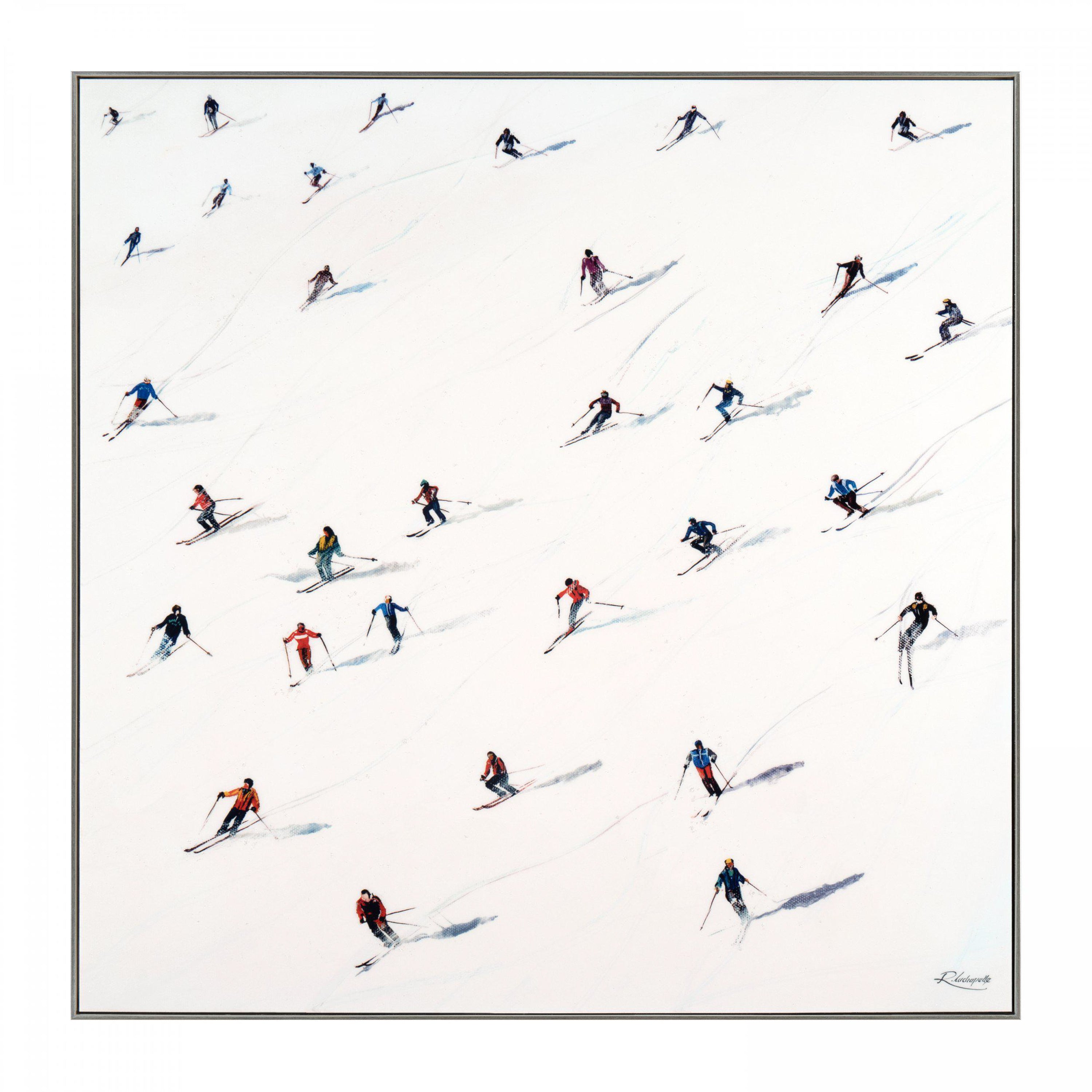Downhill Framed Art