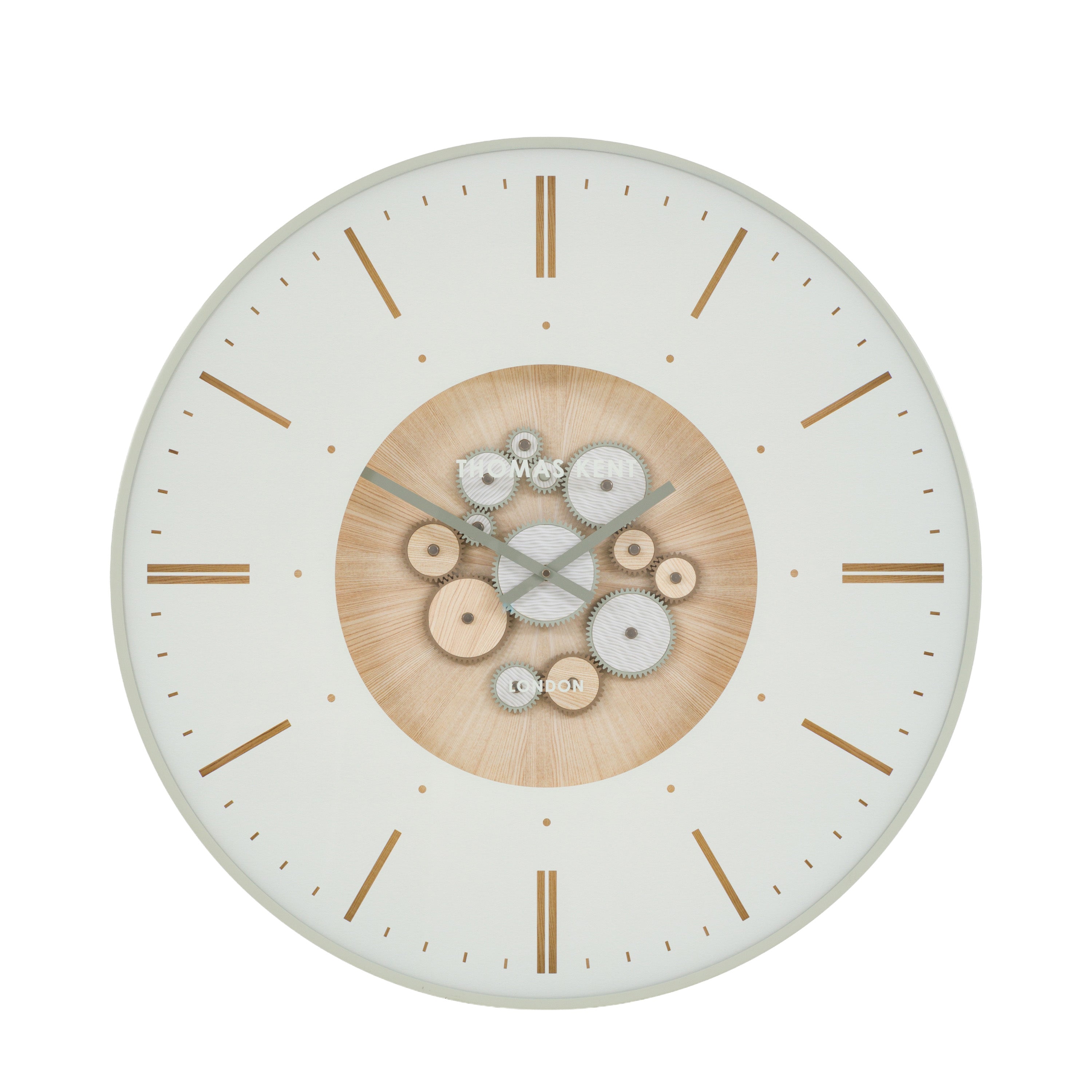 Clocksmith Grand Clock Cog Ivory 30in