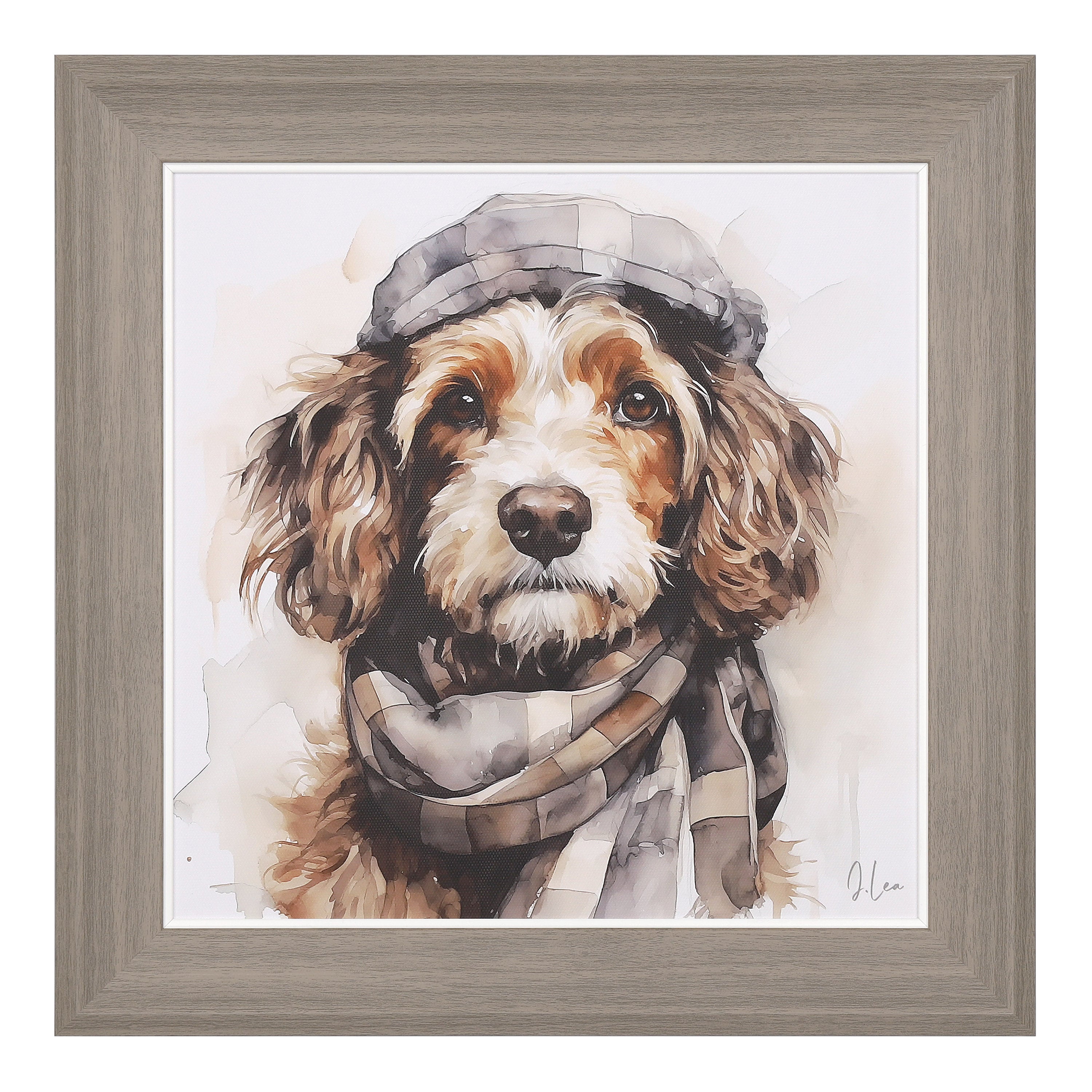 Archie Framed Canvas