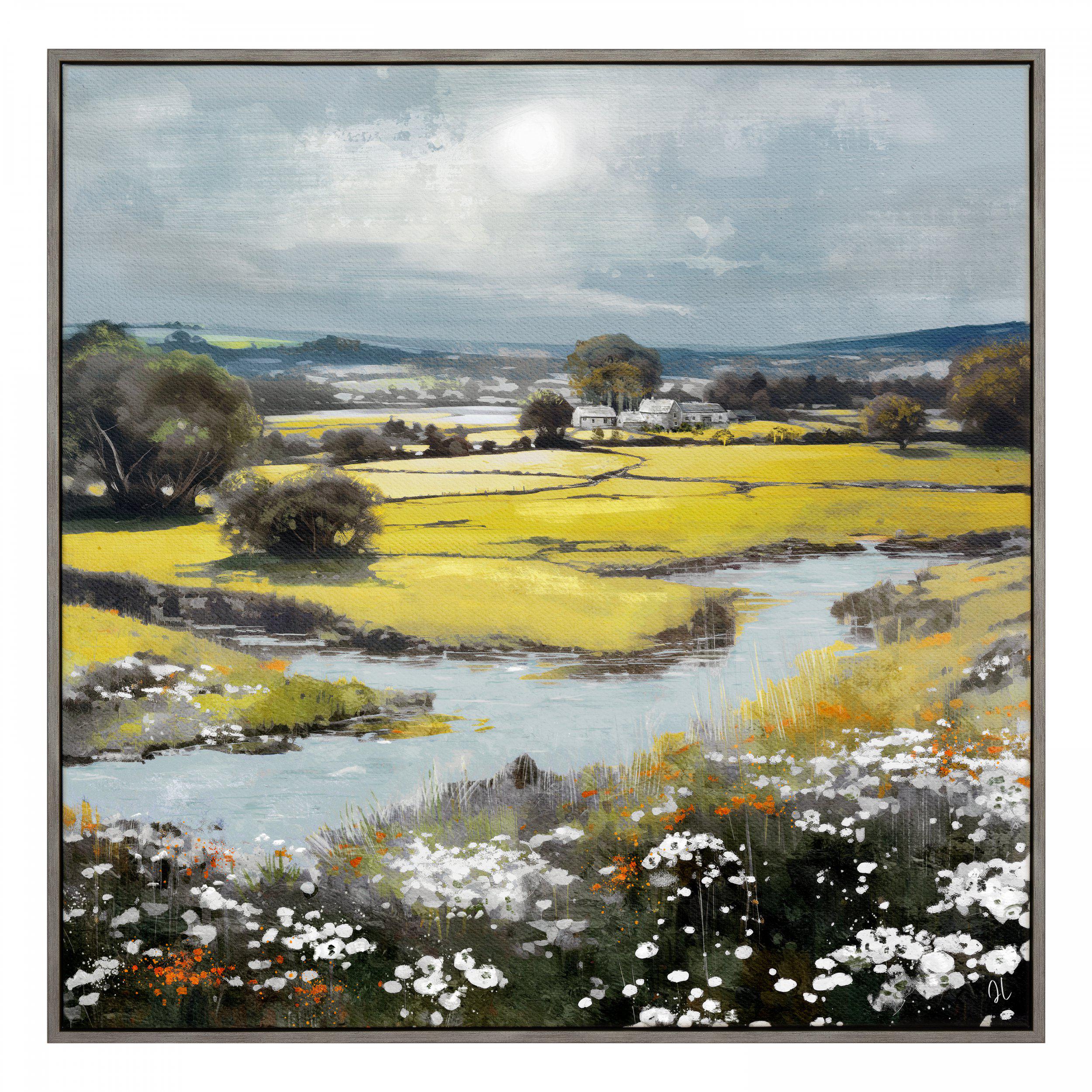 Summer Splendour Framed Canvas