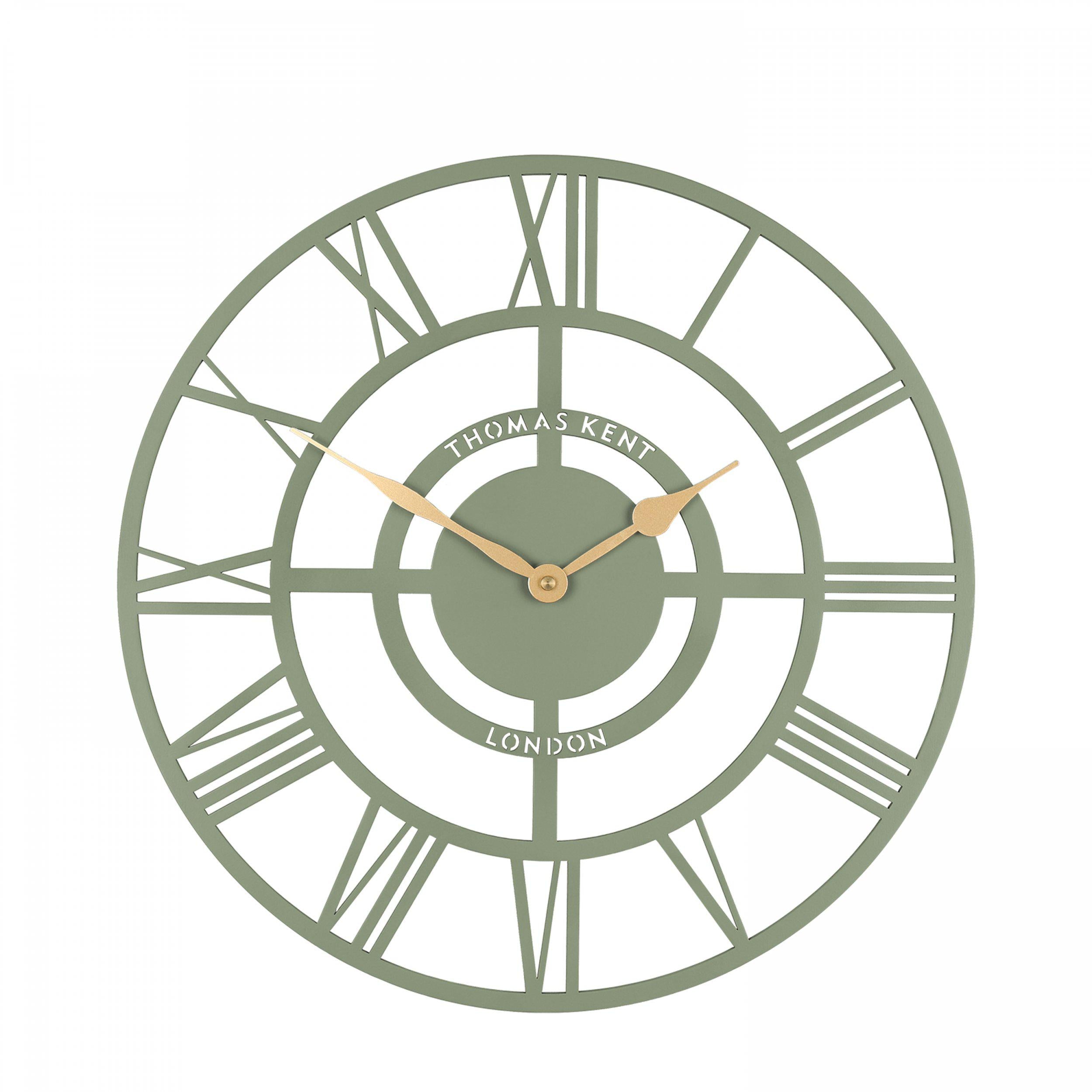 Bright Star Wall Clock Olive 16in