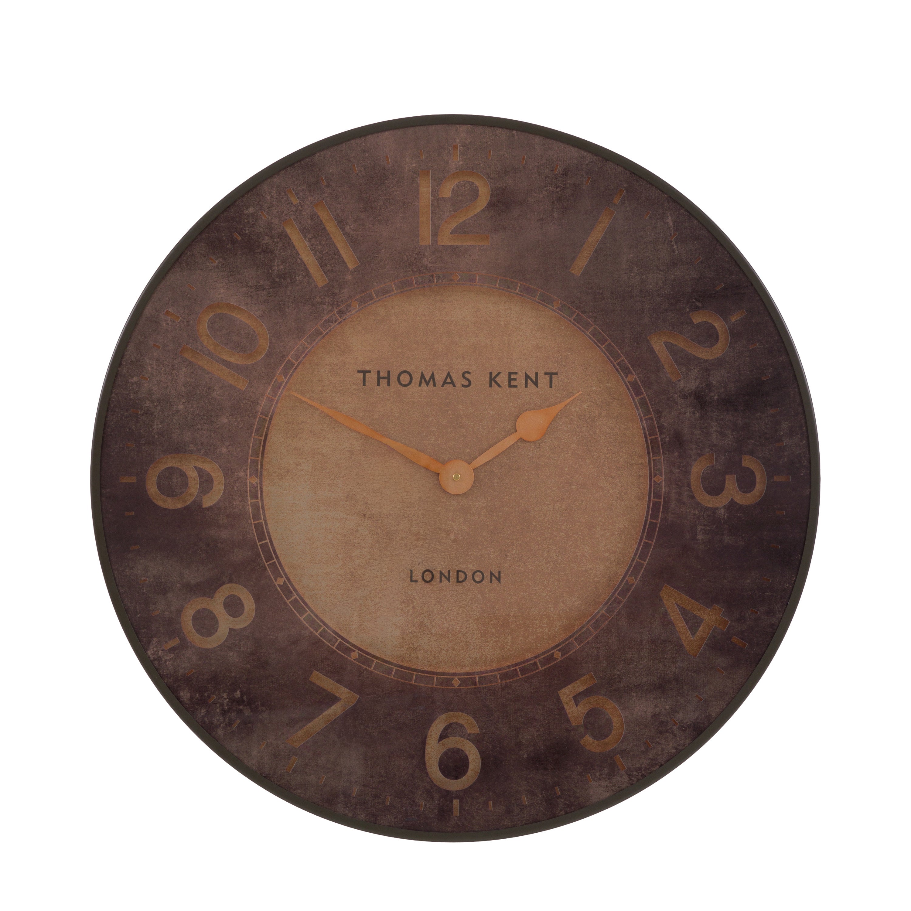 Wall Clock Sovereign Gold 30in