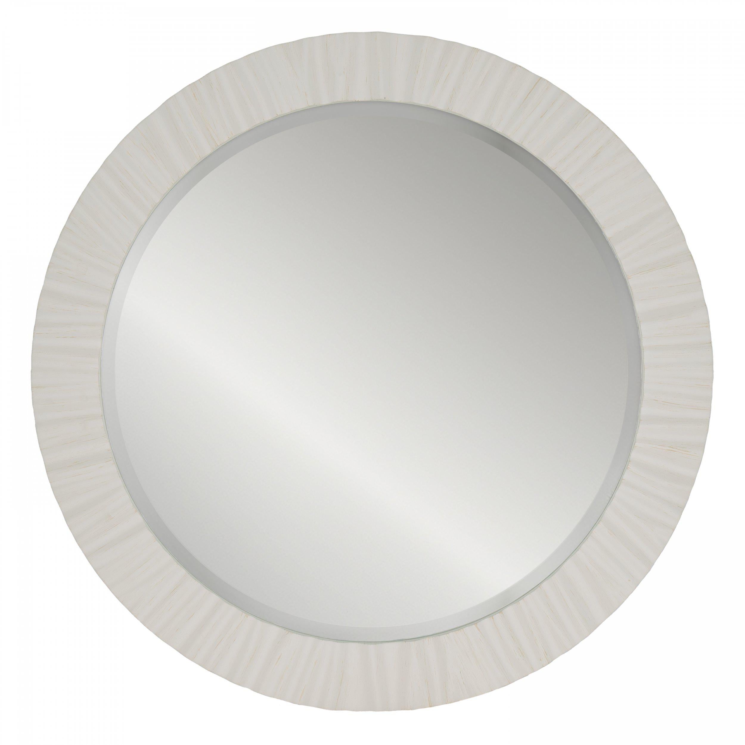 Durham Mirror Off White