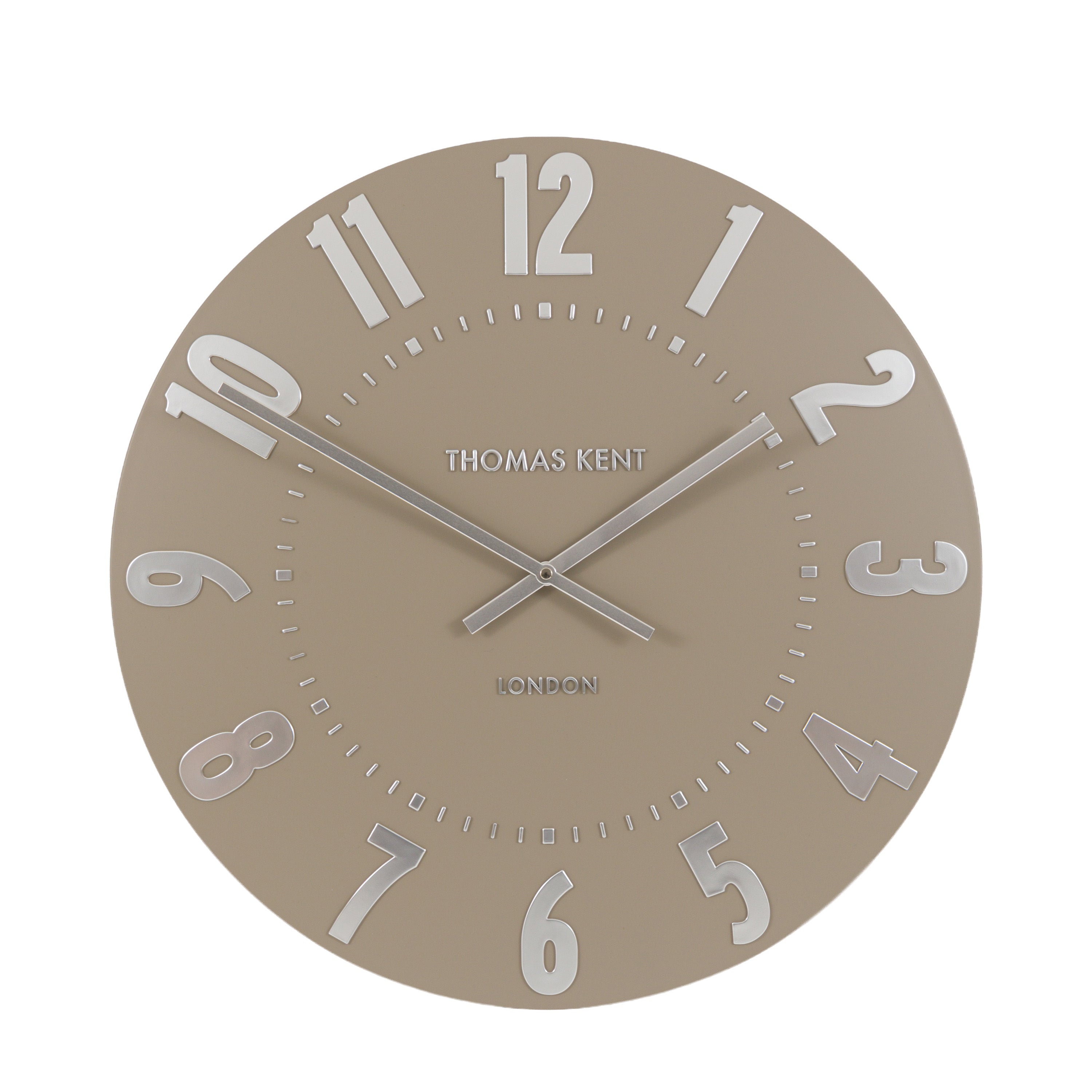 Mulberry Wall Clock Mocha 20in