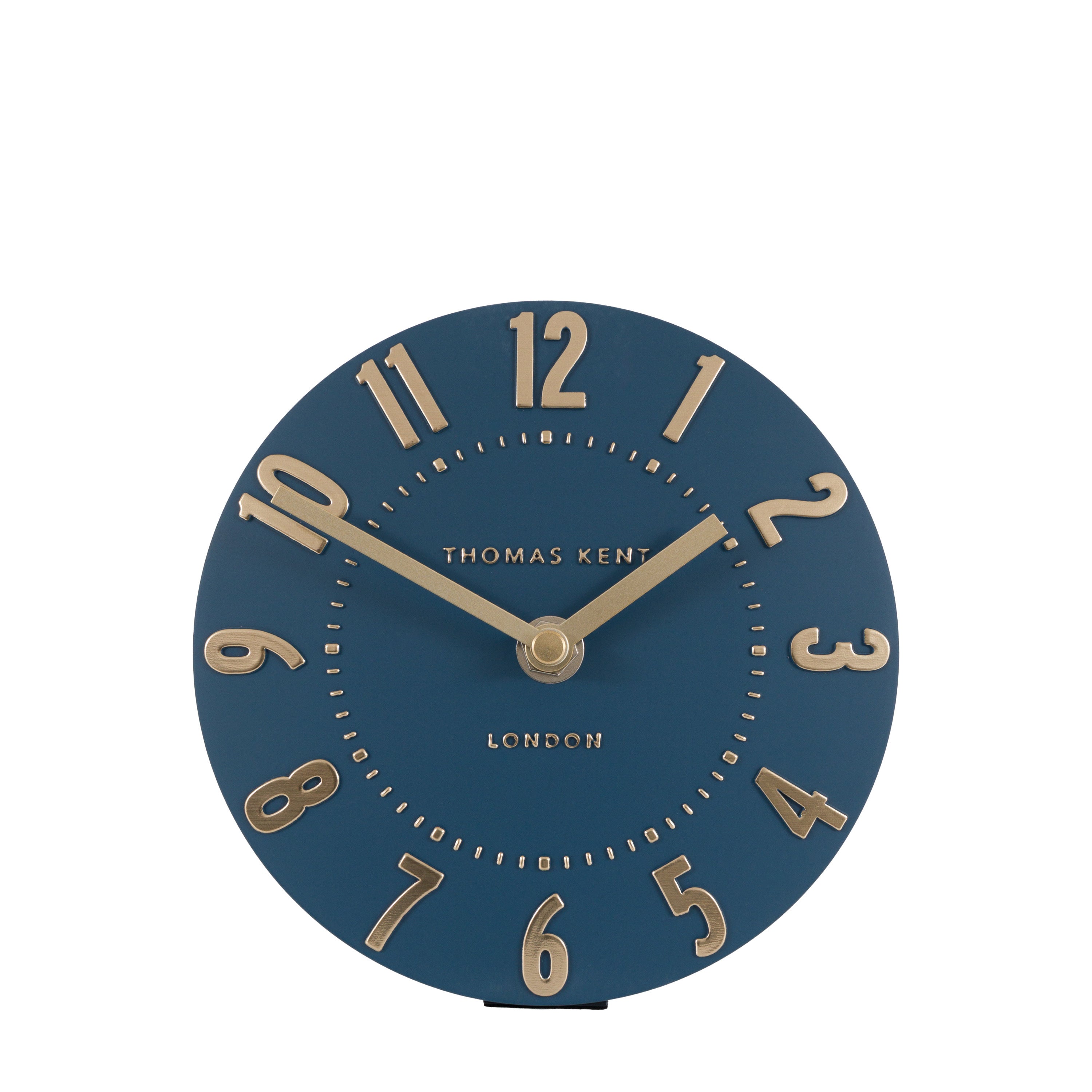 Mulberry Mantel Clock Midnight Blue 6in
