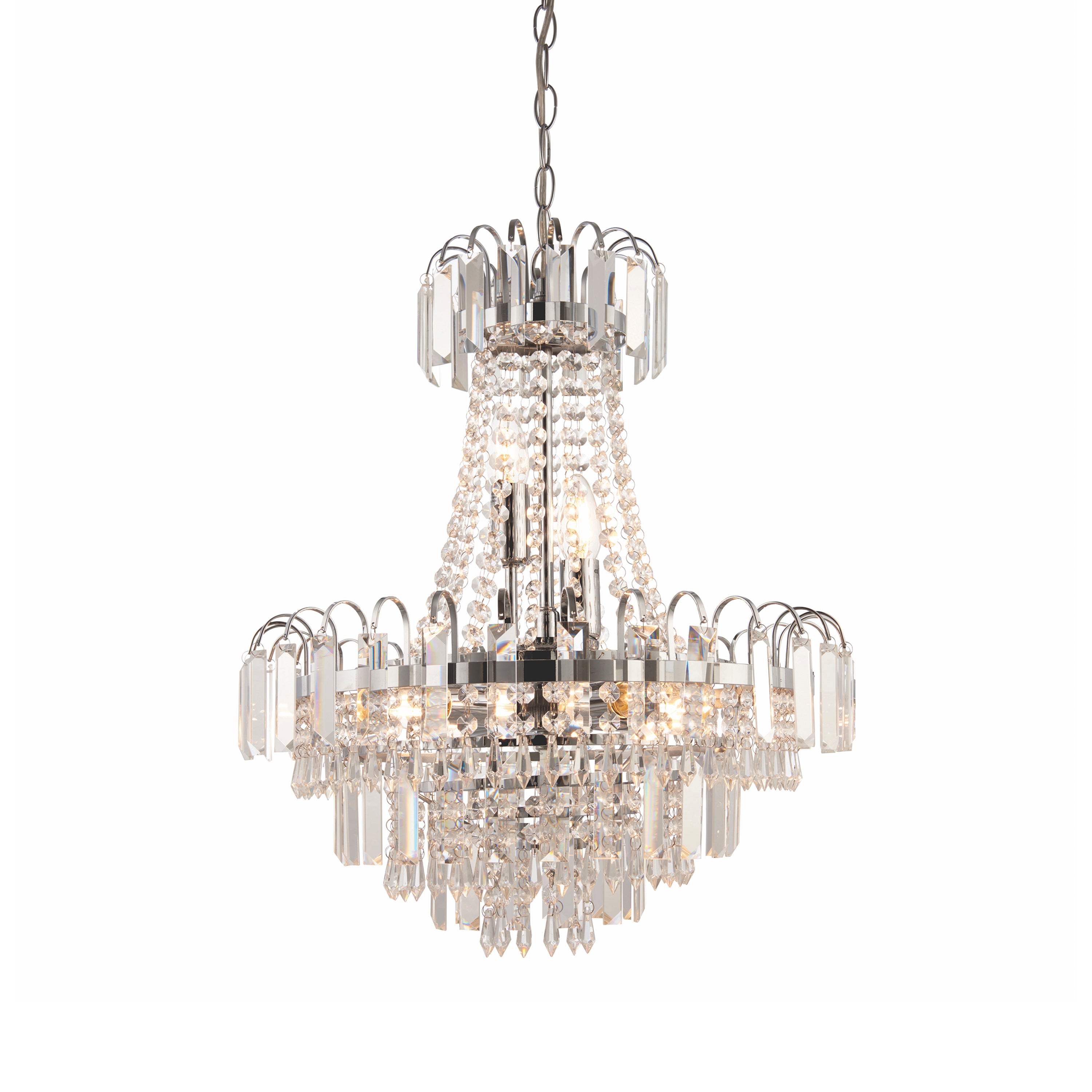 Amadis Pendant Light - Glass / Steel | Migo Interiors