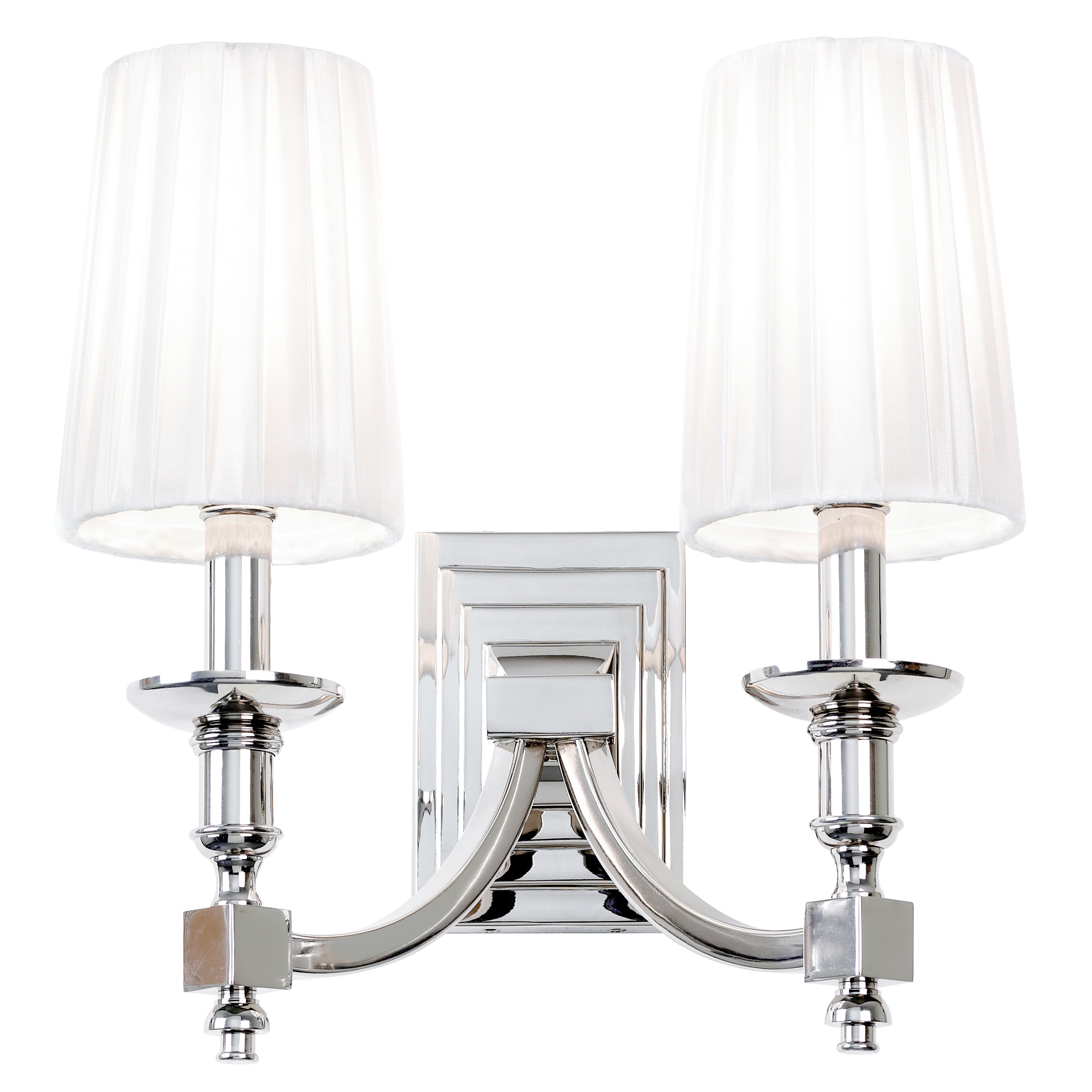 Domina 2 Wall Light - Fabric / Steel | Migo Interiors