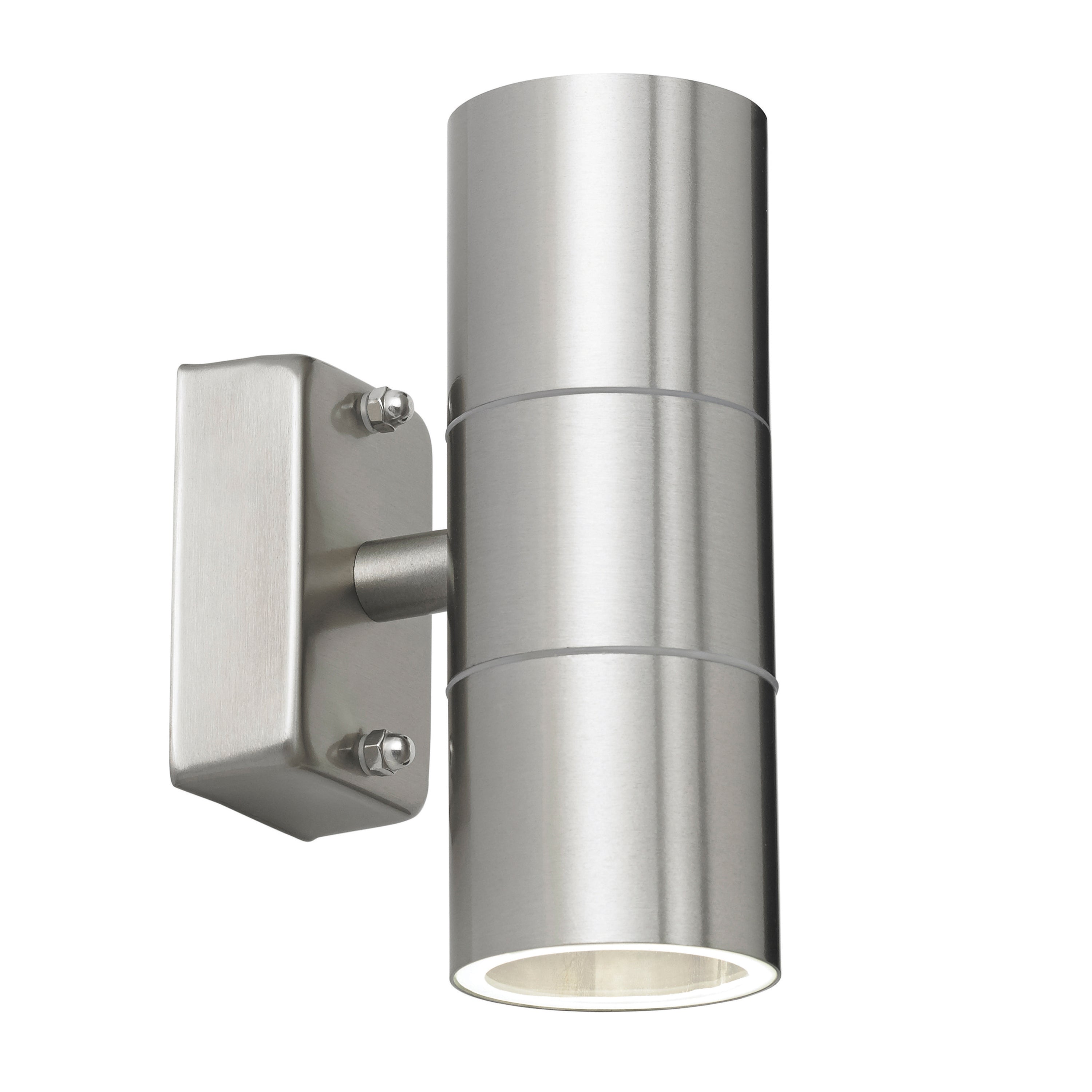 Canon 2 Wall Light - Stainless Steel / Glass | Migo Interiors