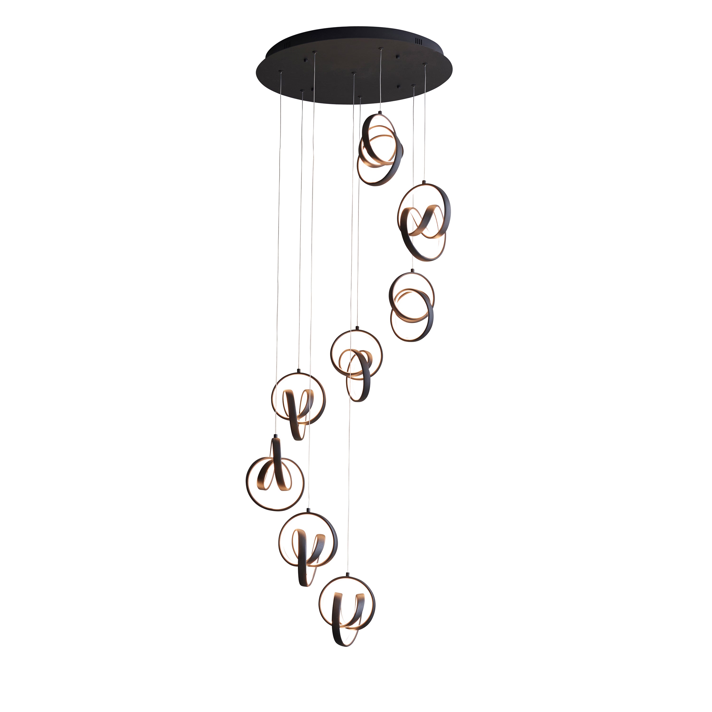 Cosma 8 Pendant Light - Steel / Aluminium / Silicone | Migo Interiors