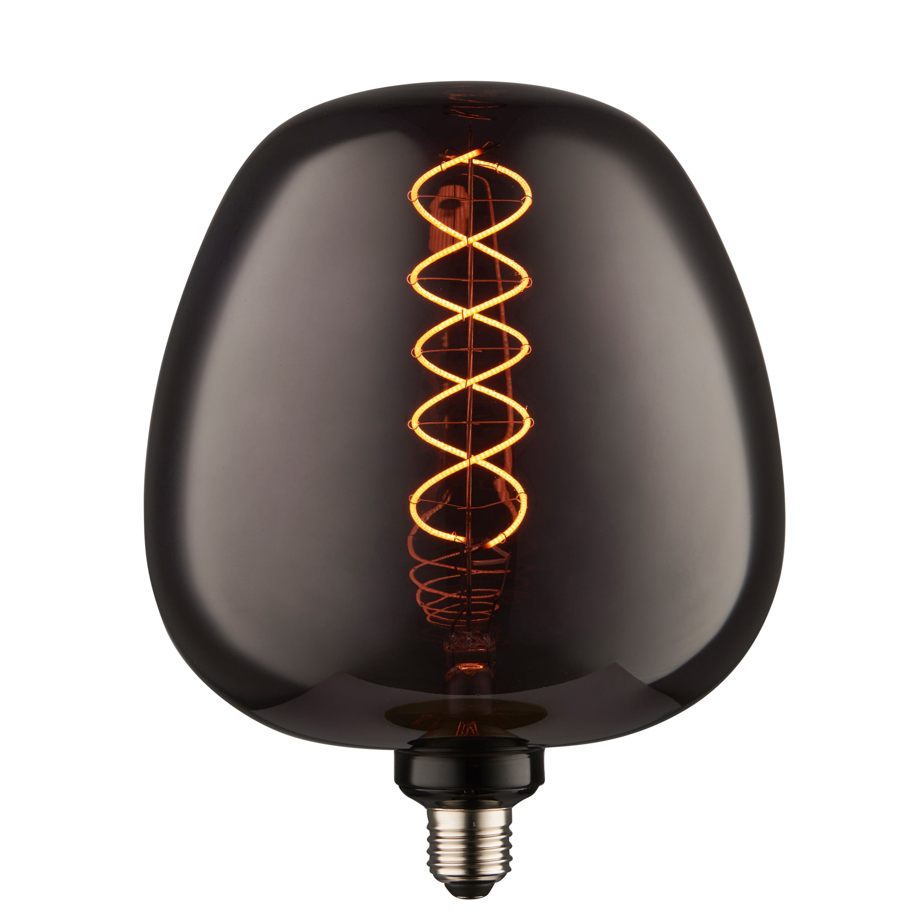 Helix 4W LED E27 Warm White - Glass / Steel | Migo Interiors