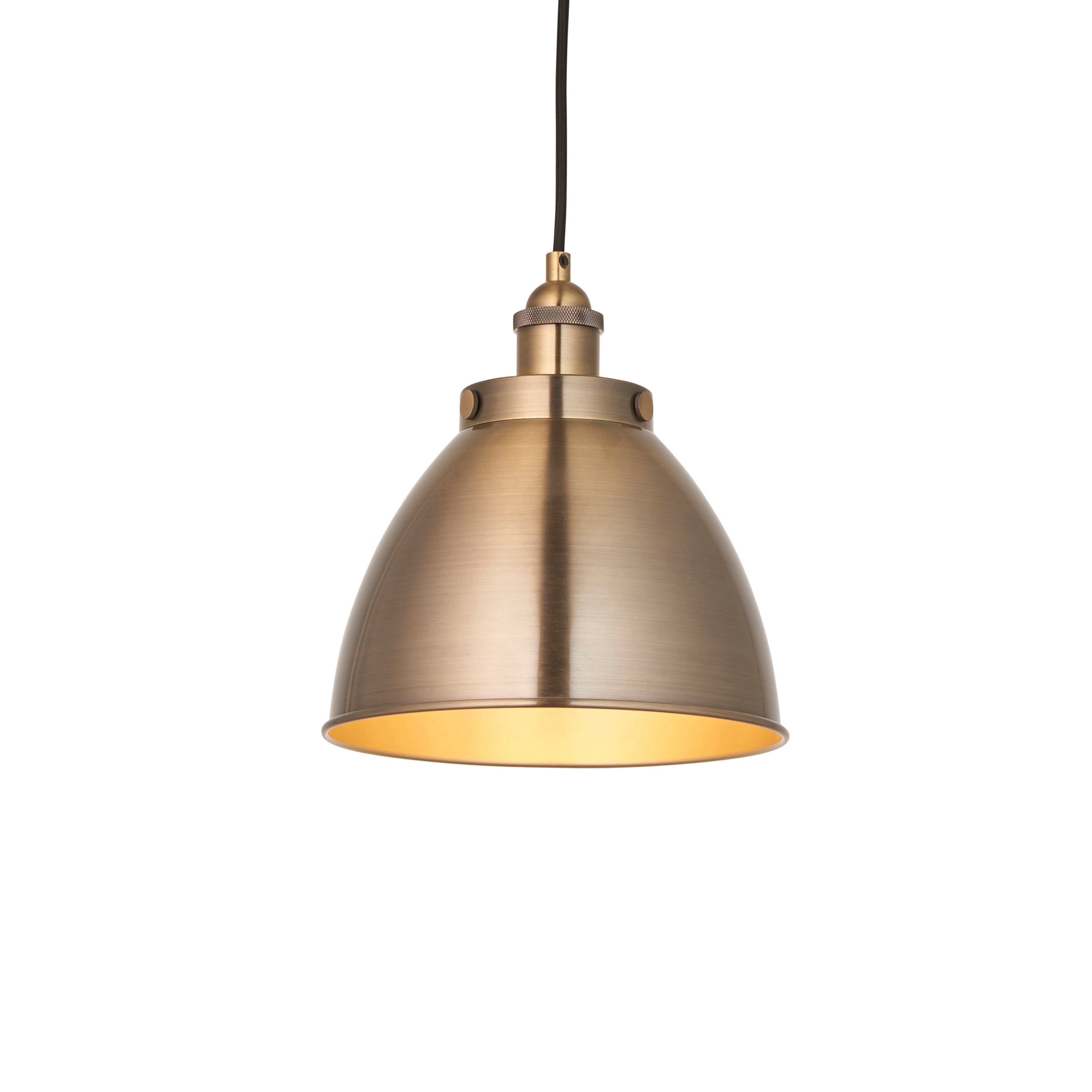 Franklin Pendant Light Antique Brass - Steel | Migo Interiors