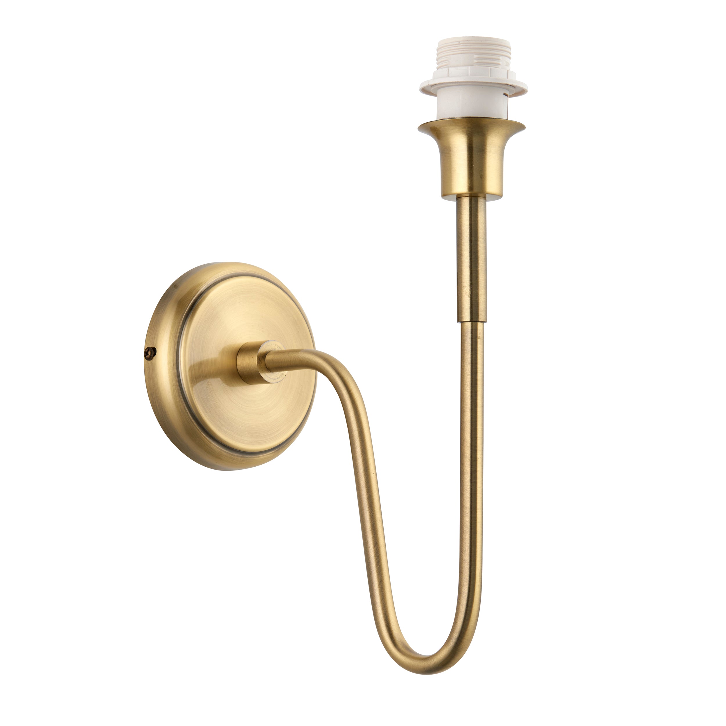Rouen 1 Wall Light Antique Brass - Steel | Migo Interiors
