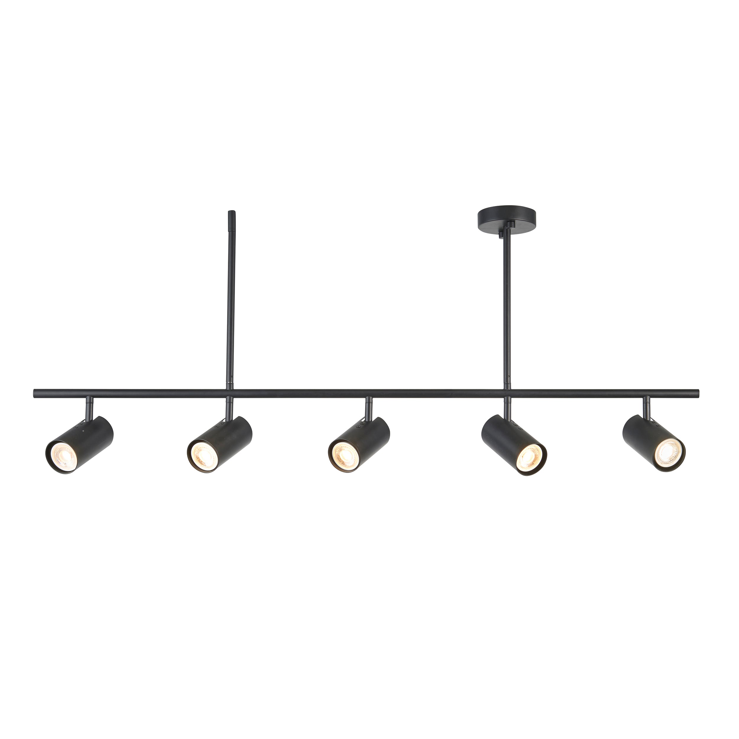 Rez 5 Ceiling Light Black - Steel | Migo Interiors