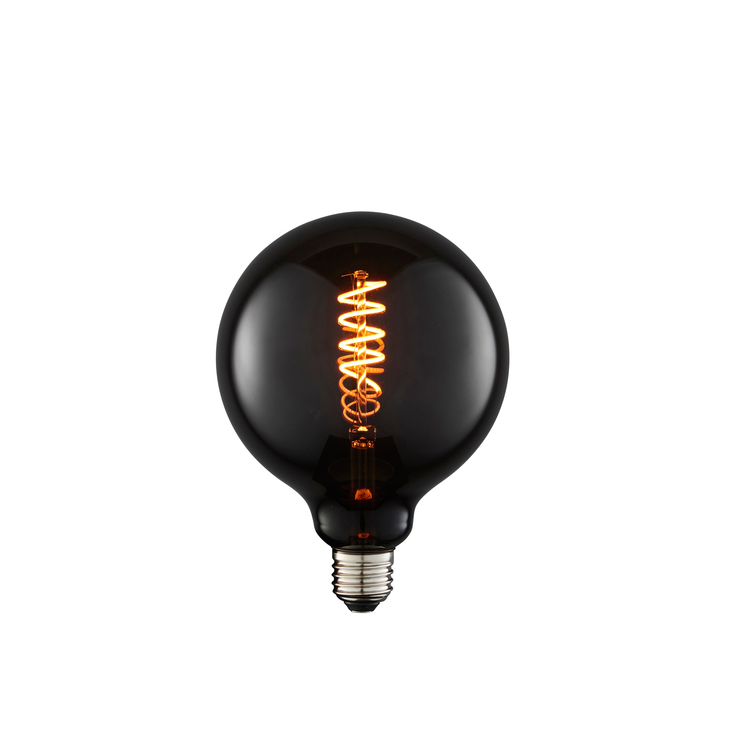 Spiral 4W LED E27 Smoked Warm White - Steel / Glass | Migo Interiors