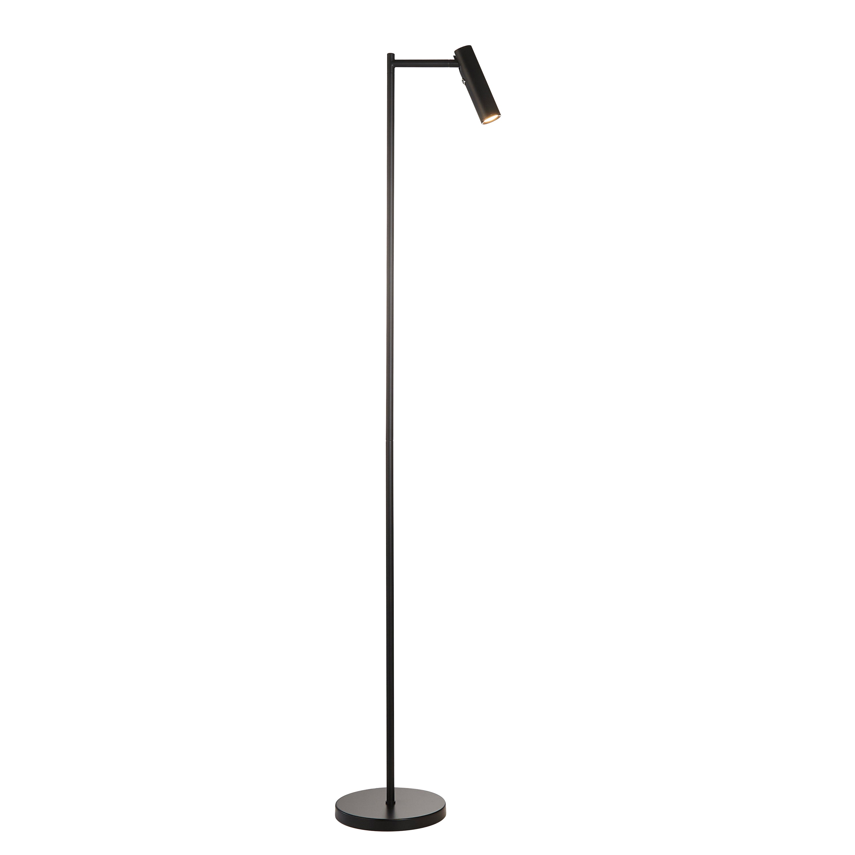 Dedicated Reader 1 Floor Lamp Matt Black - Steel | Migo Interiors