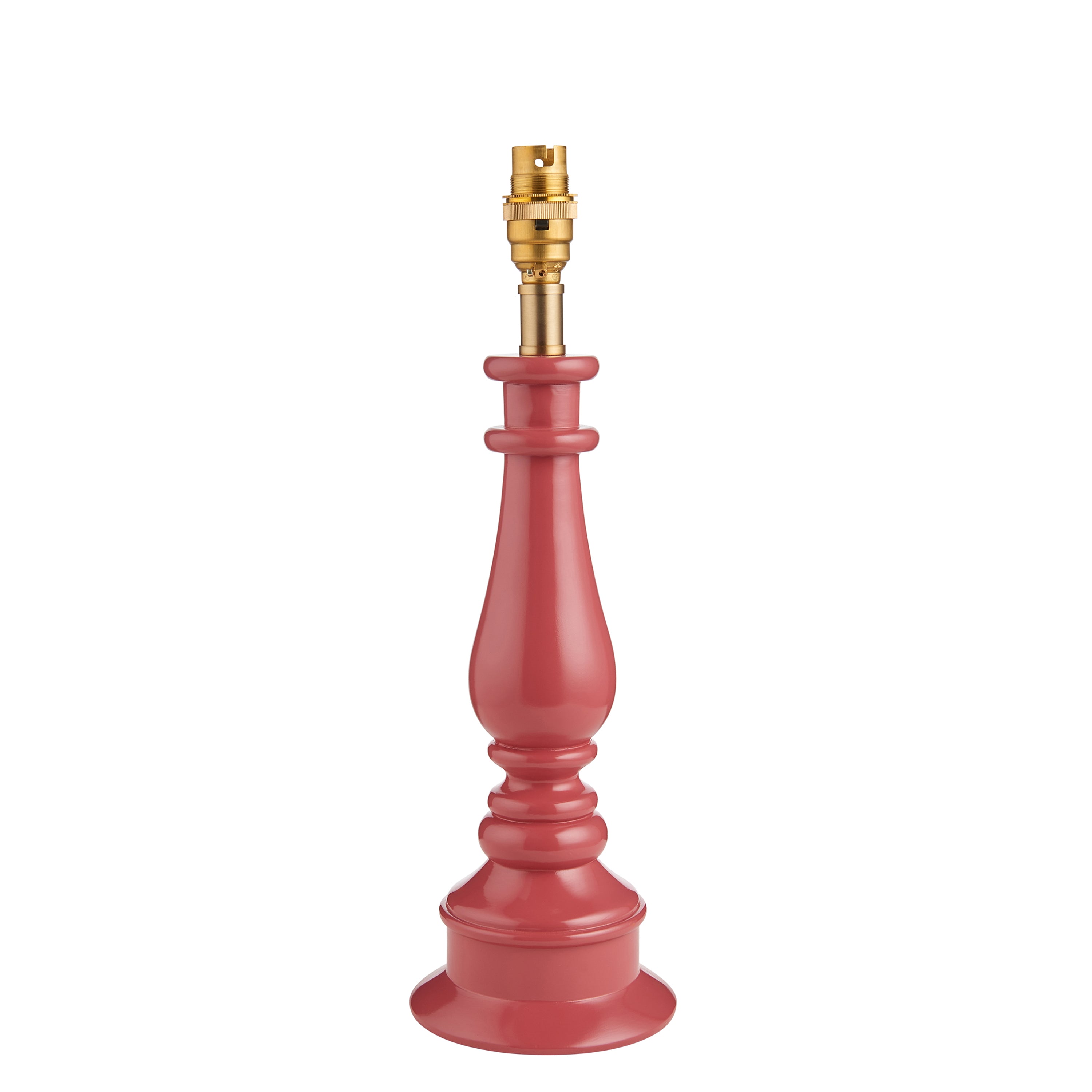 Myrtle Table Lamp Base Pink Clay