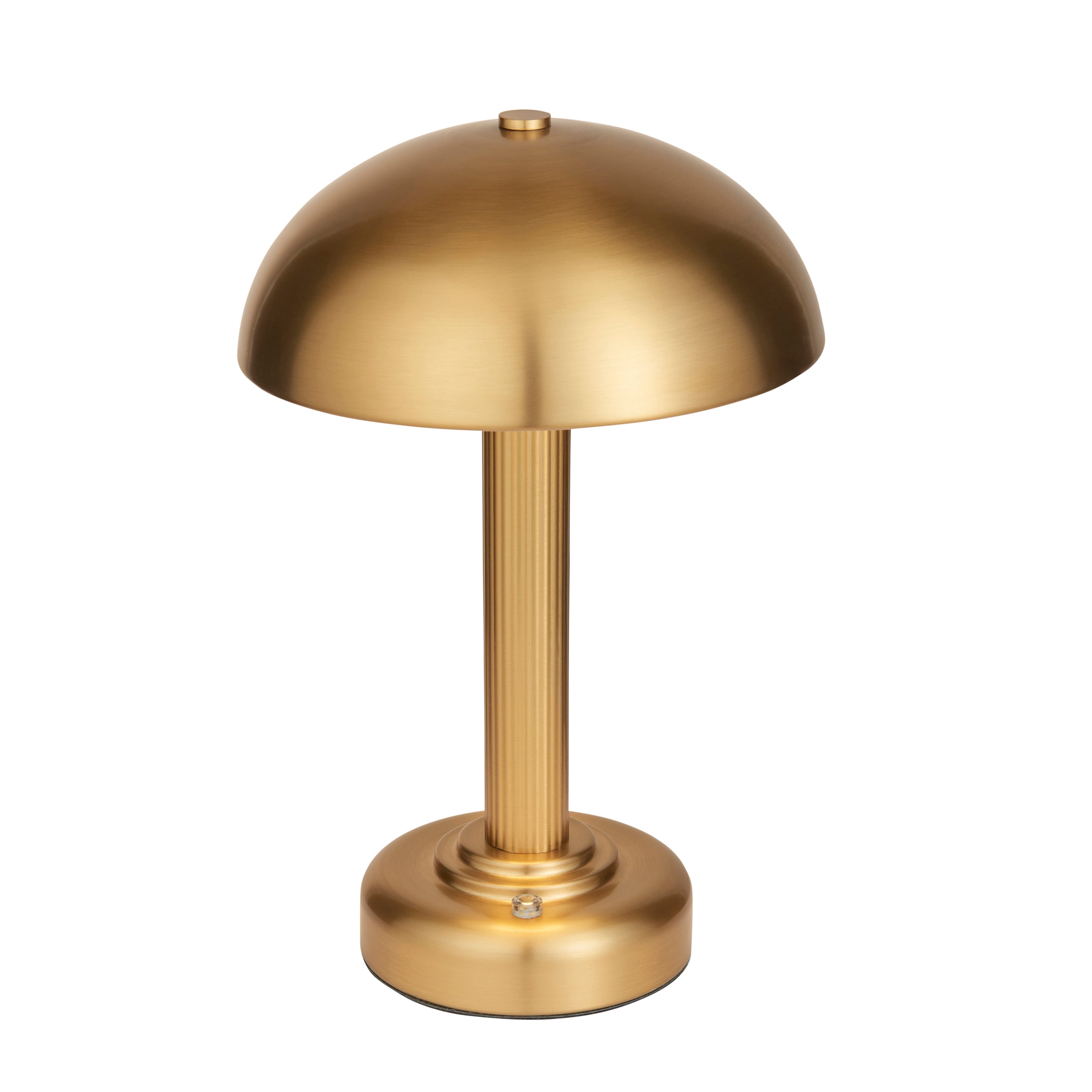 Bridport Rechargeable Table Lamp Warm Brass - Steel | Migo Interiors
