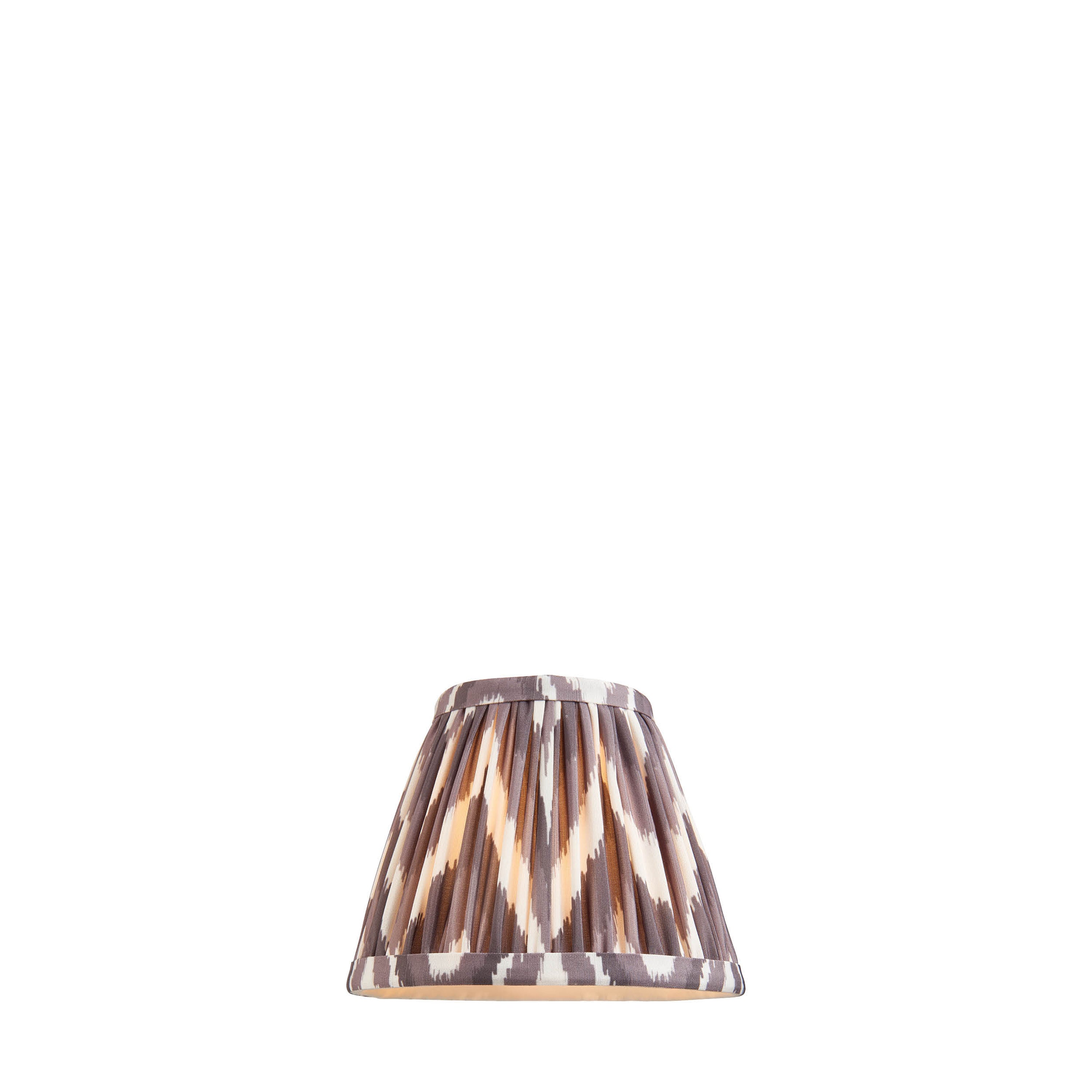 Zigzag Shade Pearl Grey Fabric