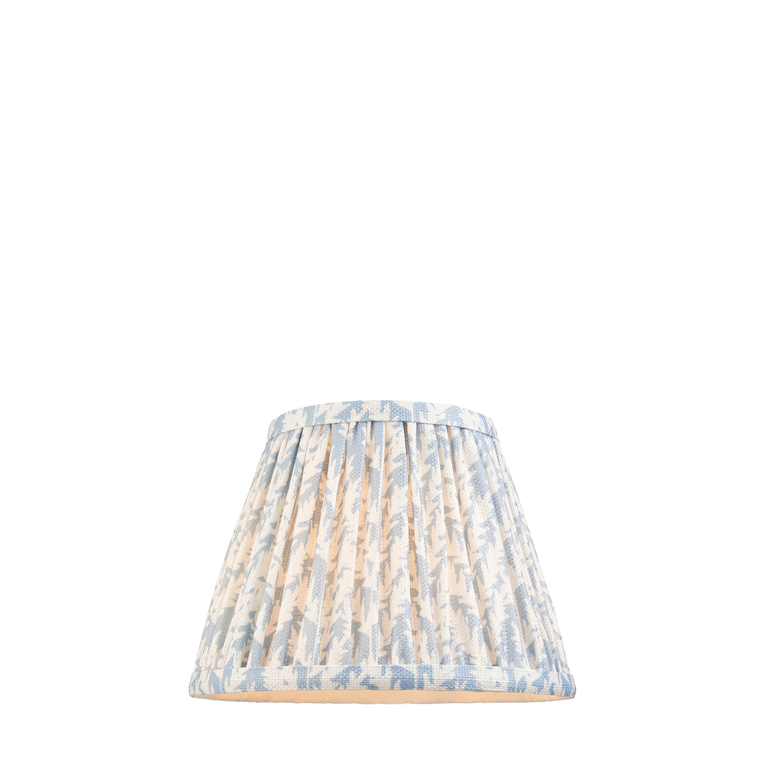 Leaf Shade Shell Bay Blue Fabric