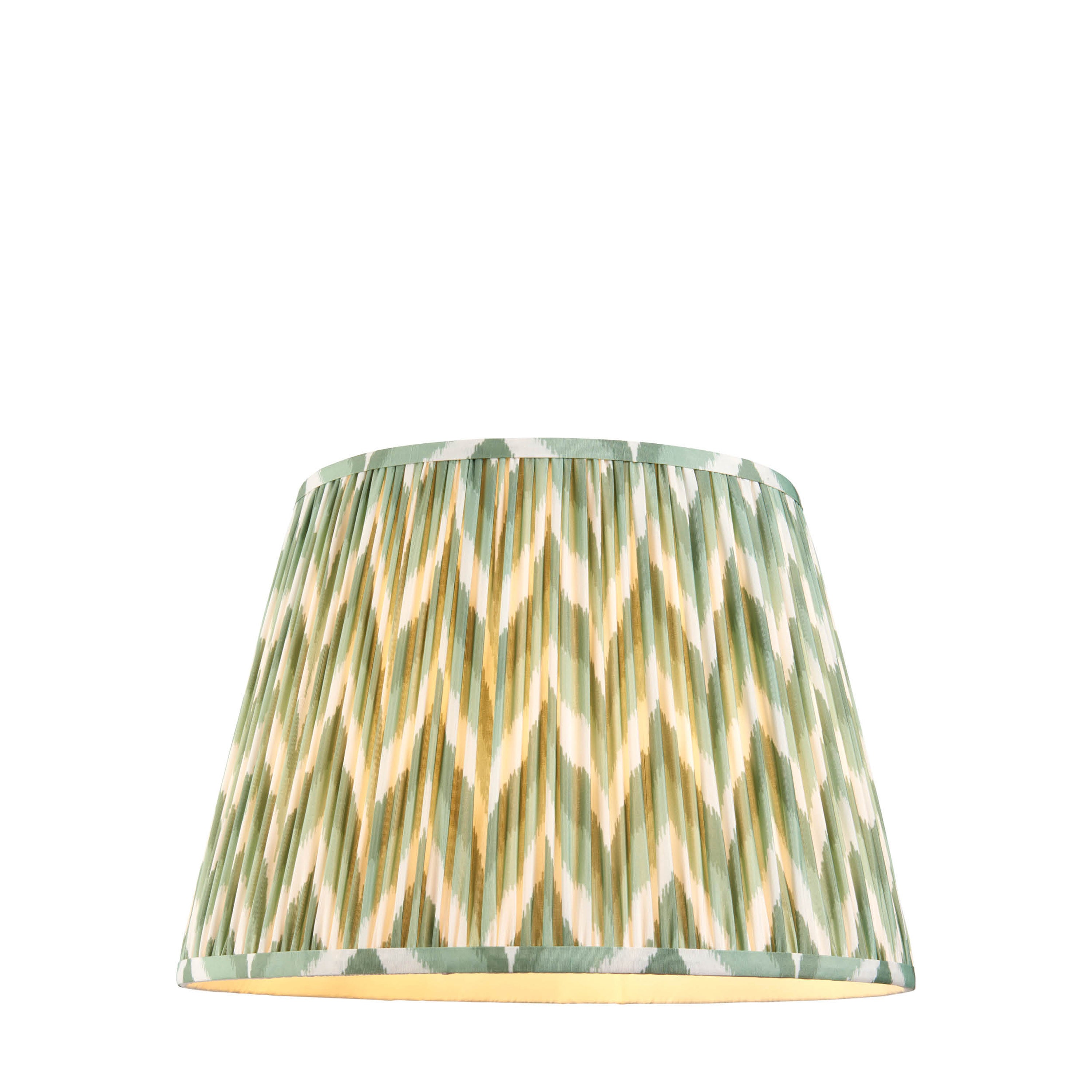 Zigzag Shade Cotswold Green Fabric