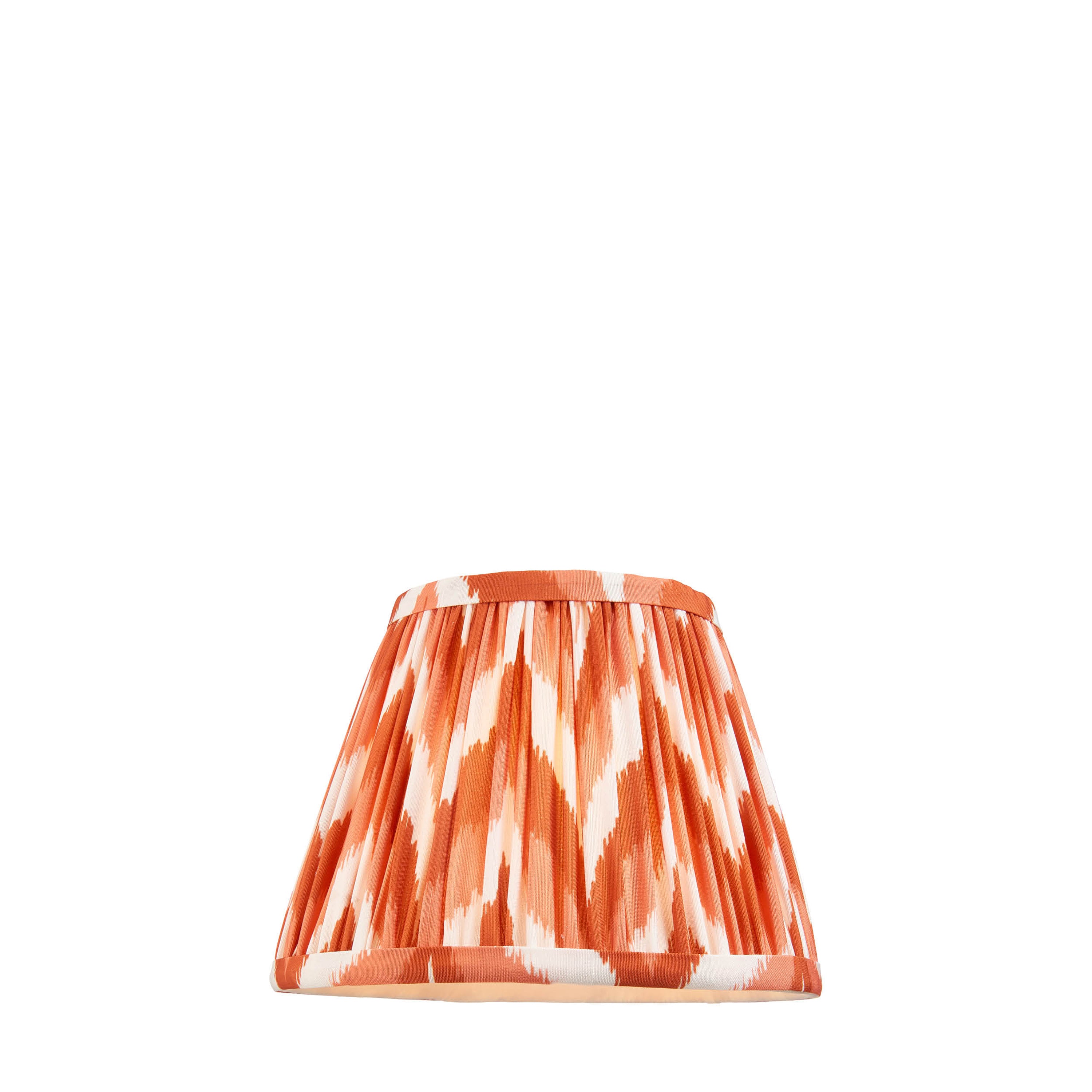 Zigzag Shade Apricot Orange Fabric