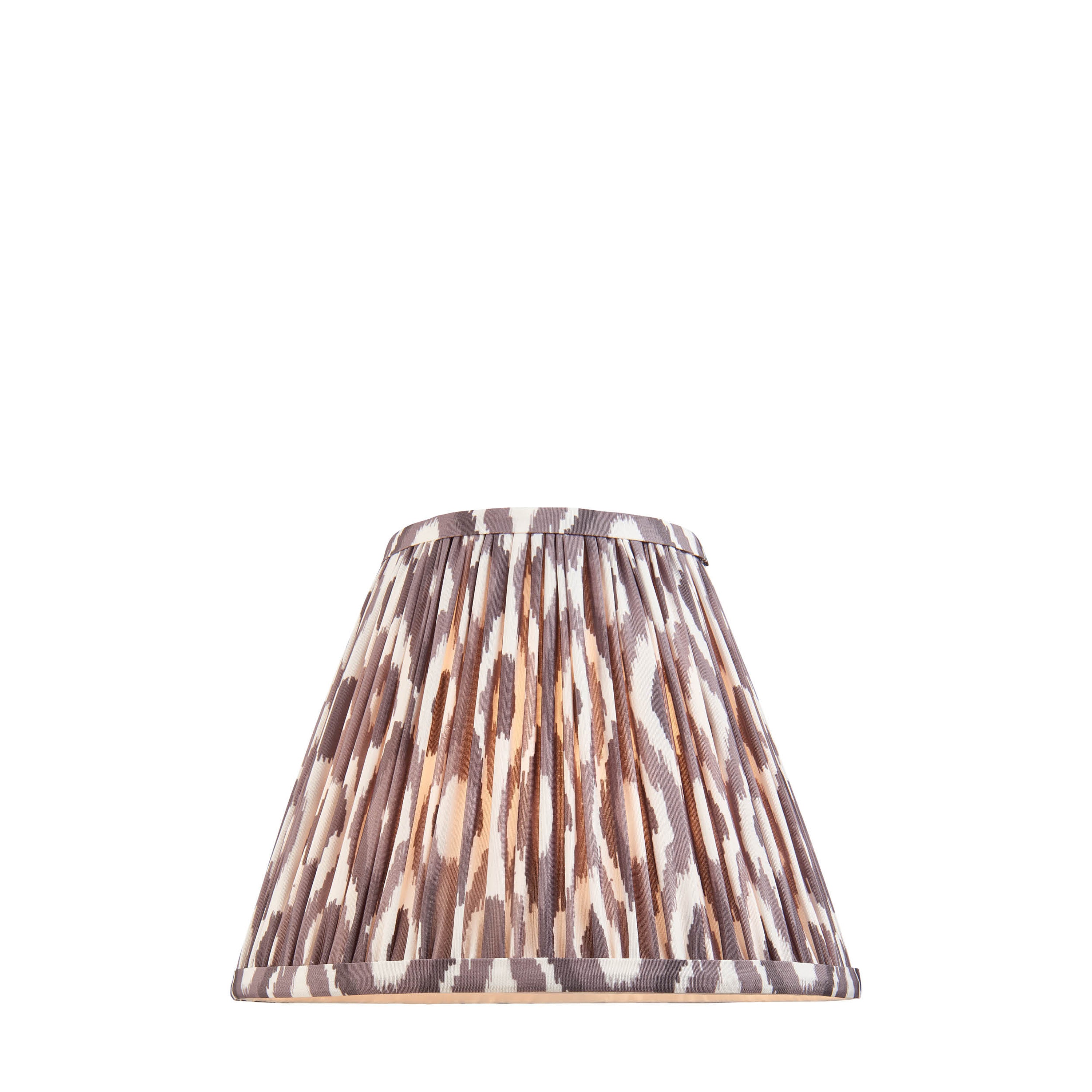 Ikat Shade Pearl Grey Fabric