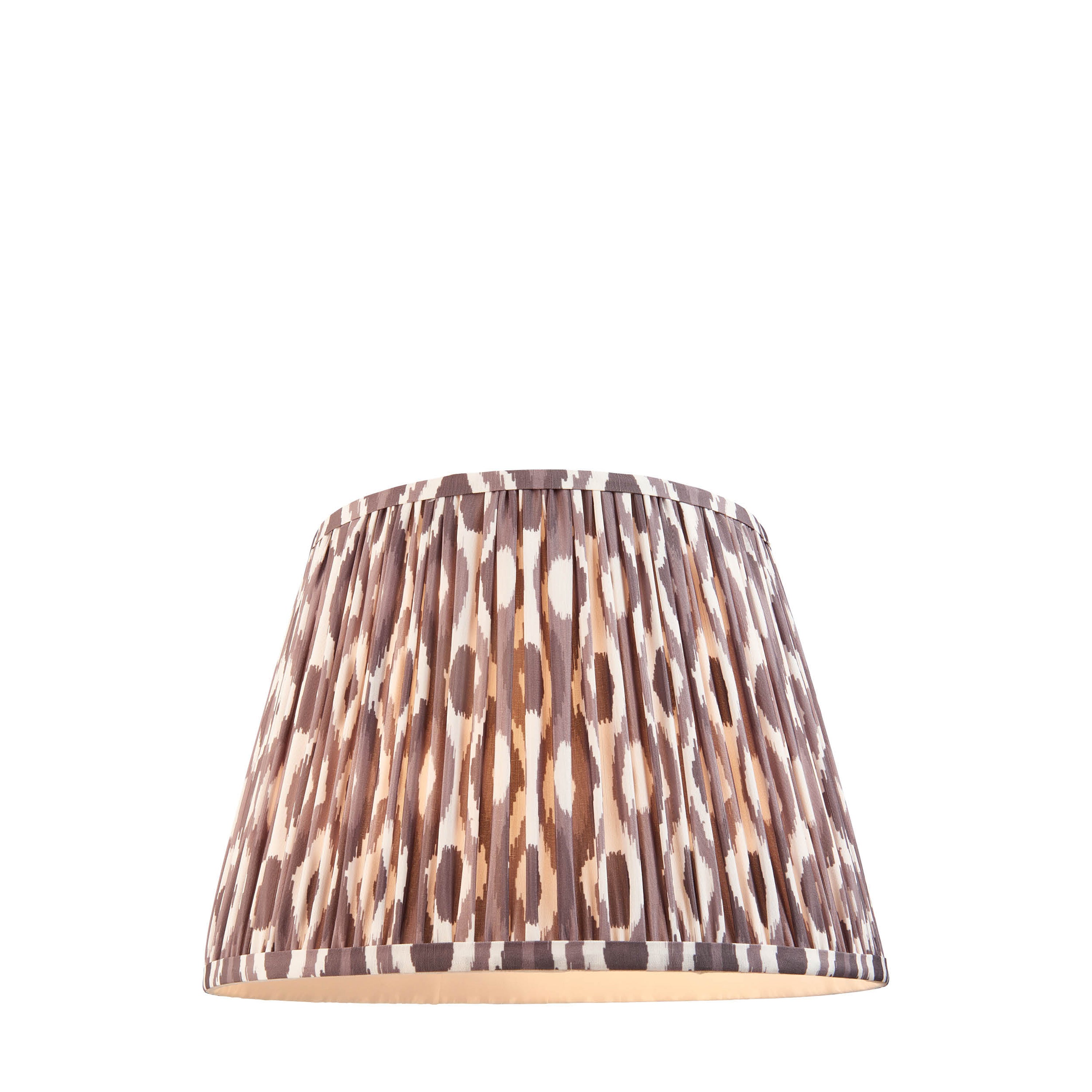 Ikat Shade Pearl Grey Fabric