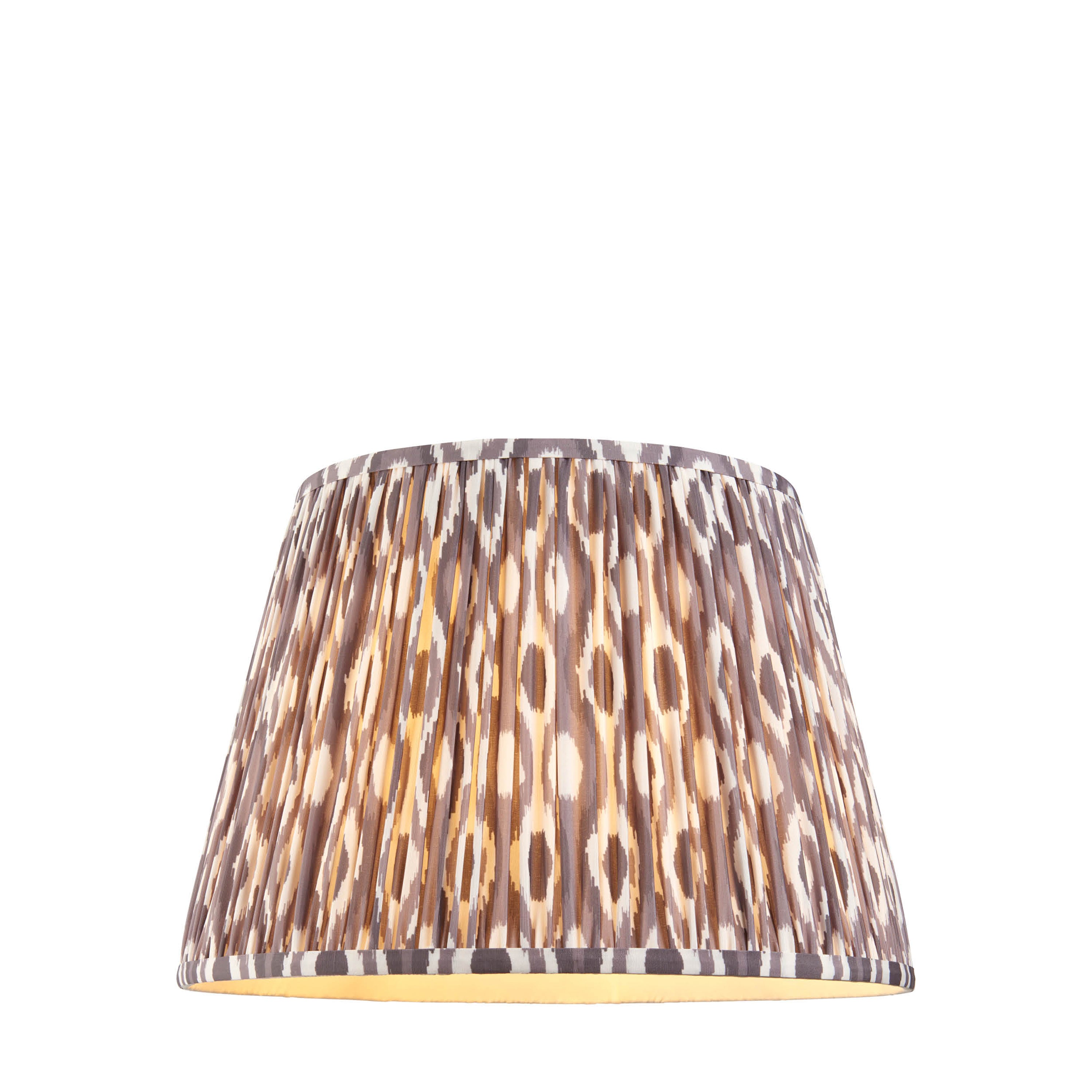 Ikat Shade Pearl Grey Fabric