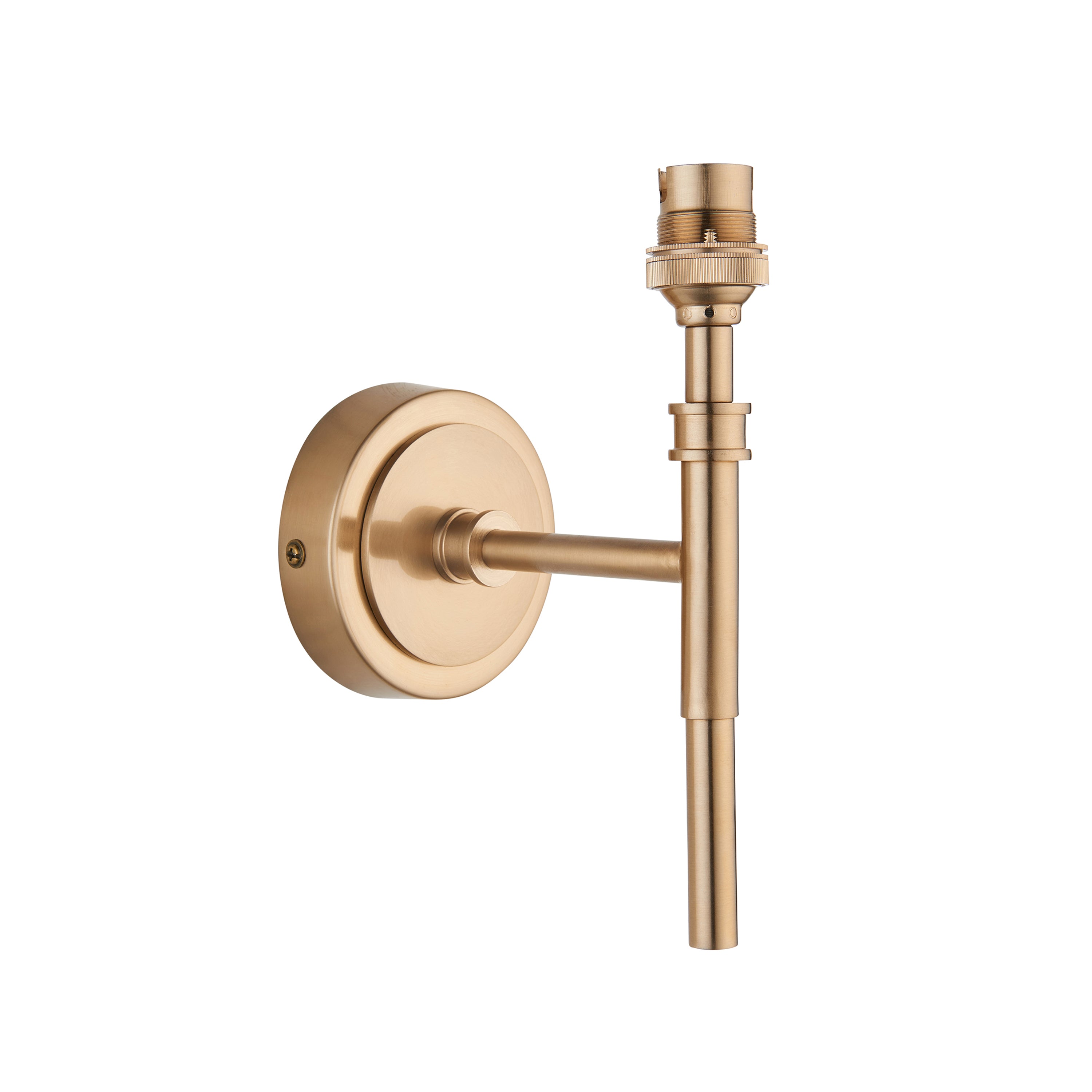 Chester 1 Wall Light Fitting Aged Brass - Steel | Migo Interiors