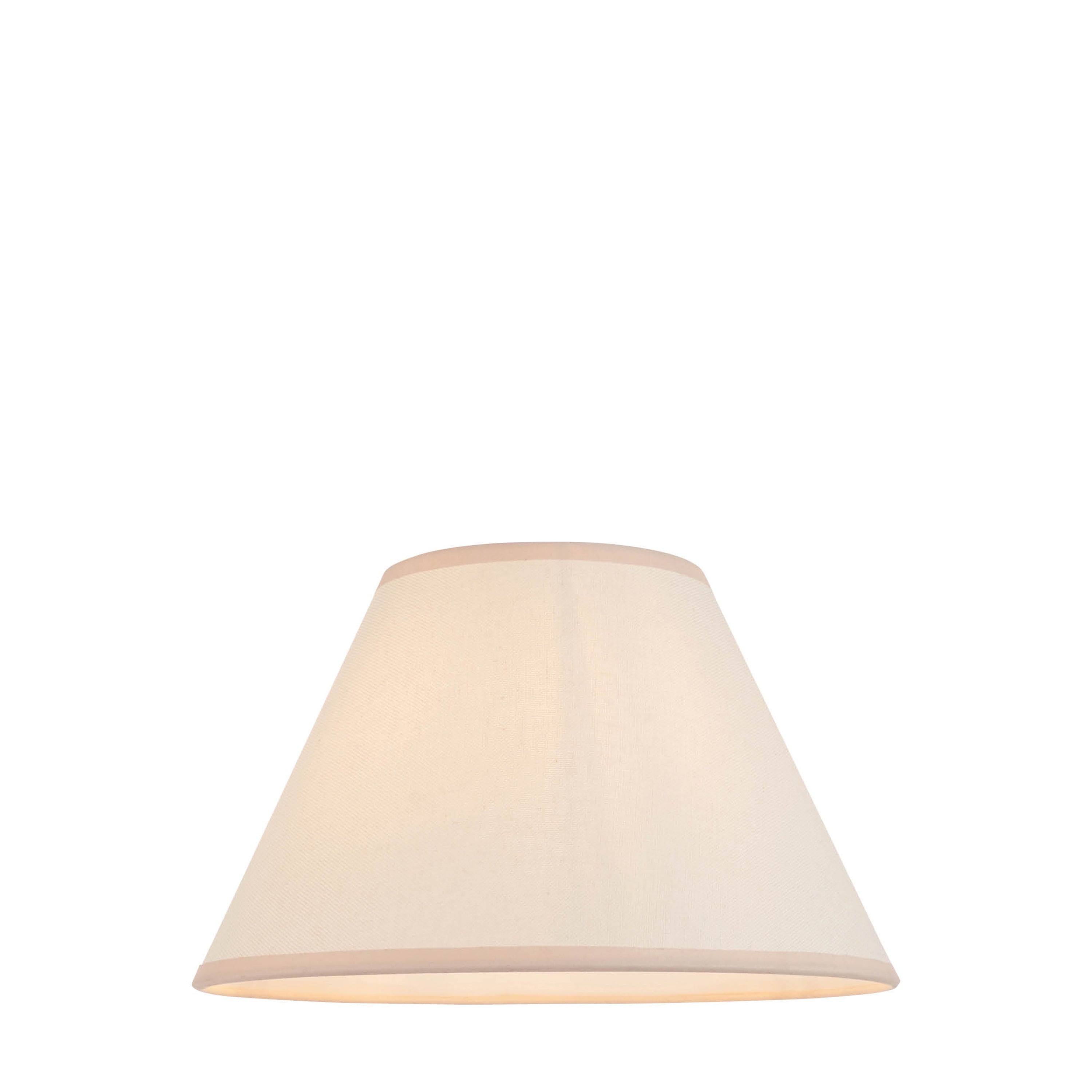 Ivy Shade Almond White Fabric