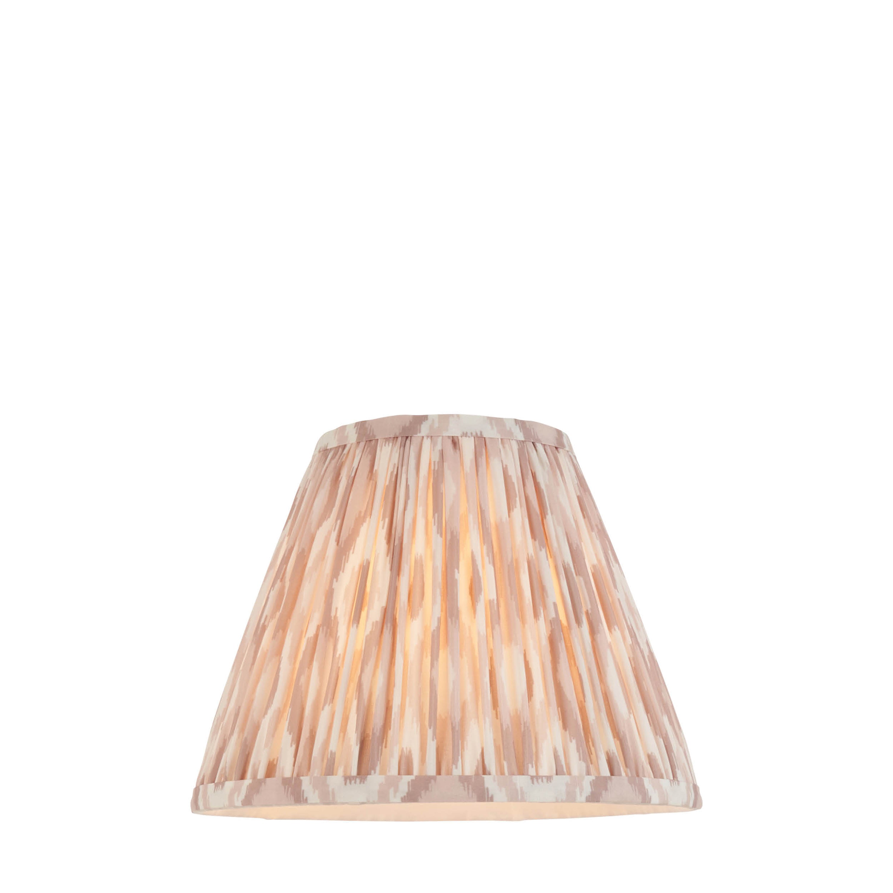Ikat Shade Neutral Print Fabric