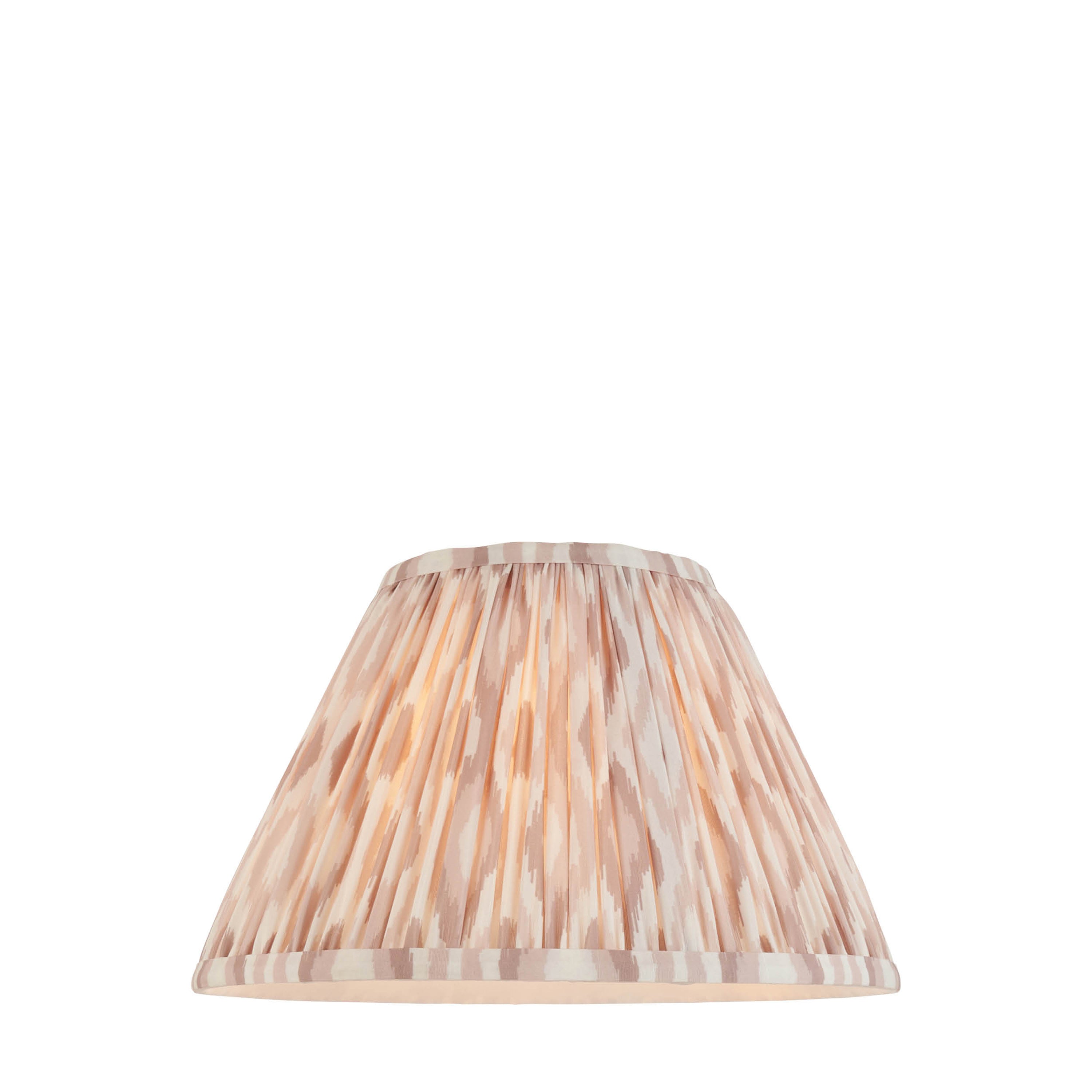 Ikat Shade Neutral Print Fabric