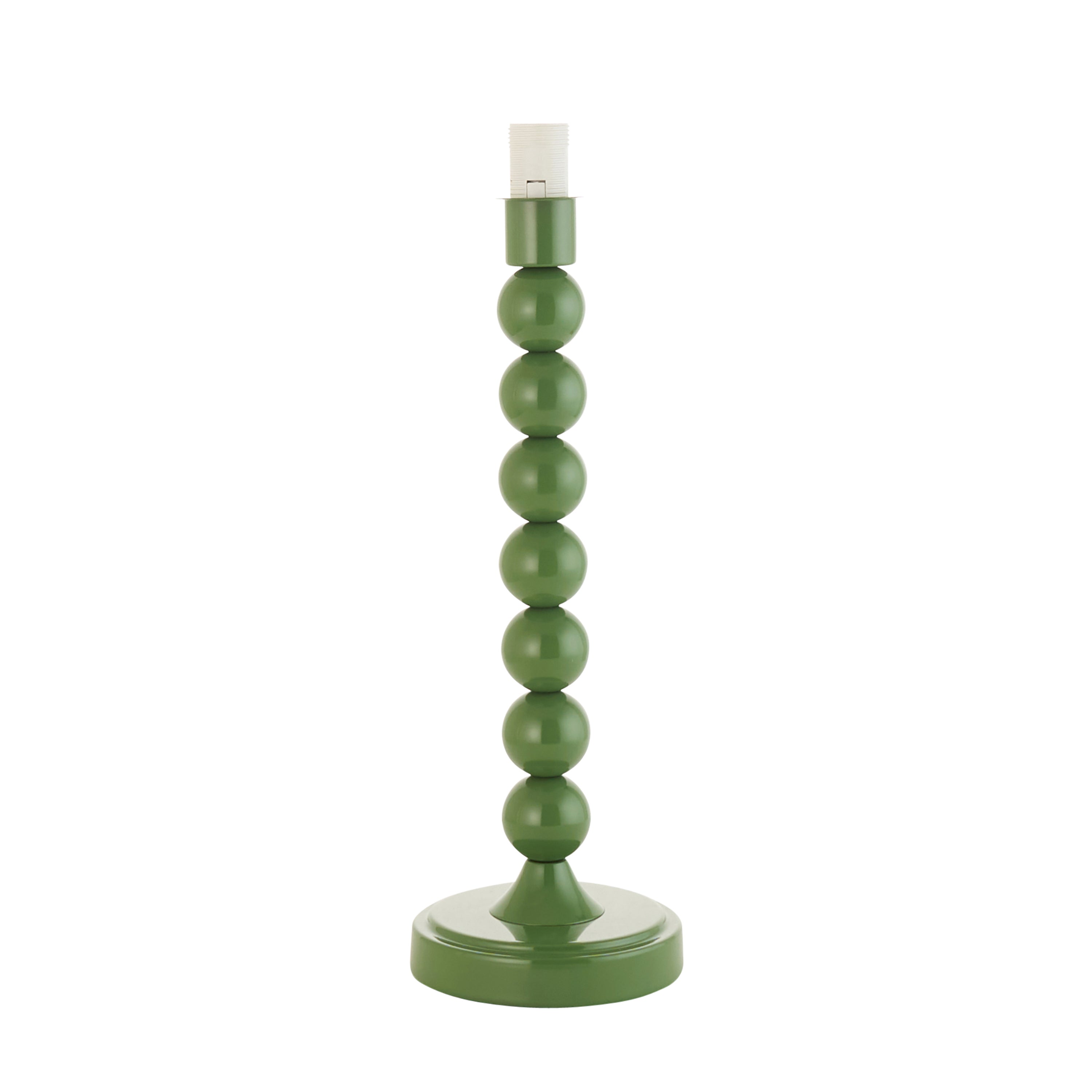 Higgledy Table Lamp Base Gloss Cotswold Green