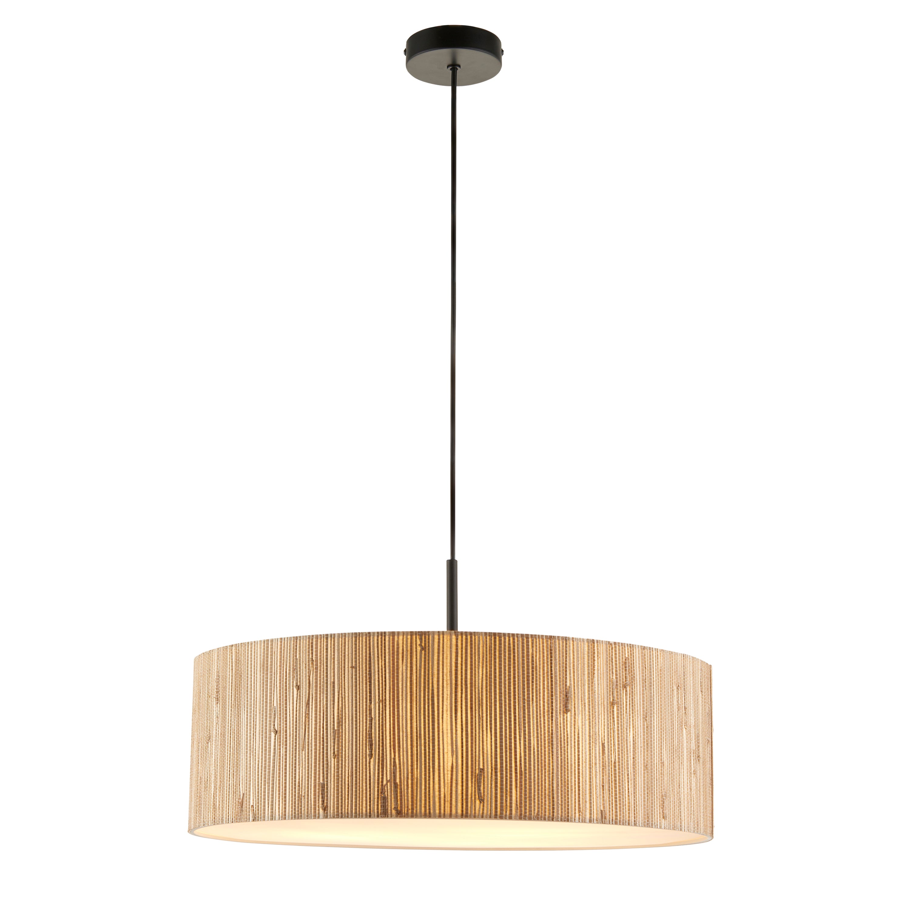 Longshore 3 Pendant Light Natural Seagrass